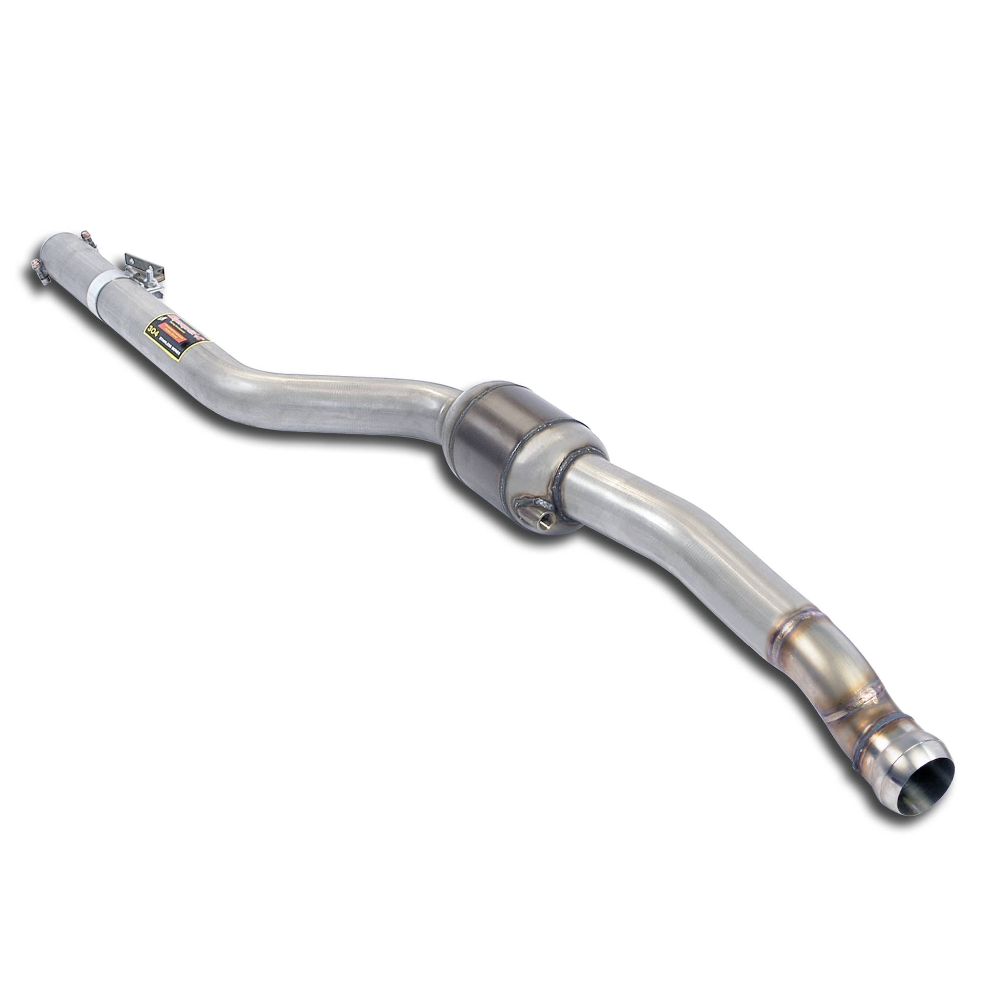 Anteriore con catalizzatore metallico Sinistro