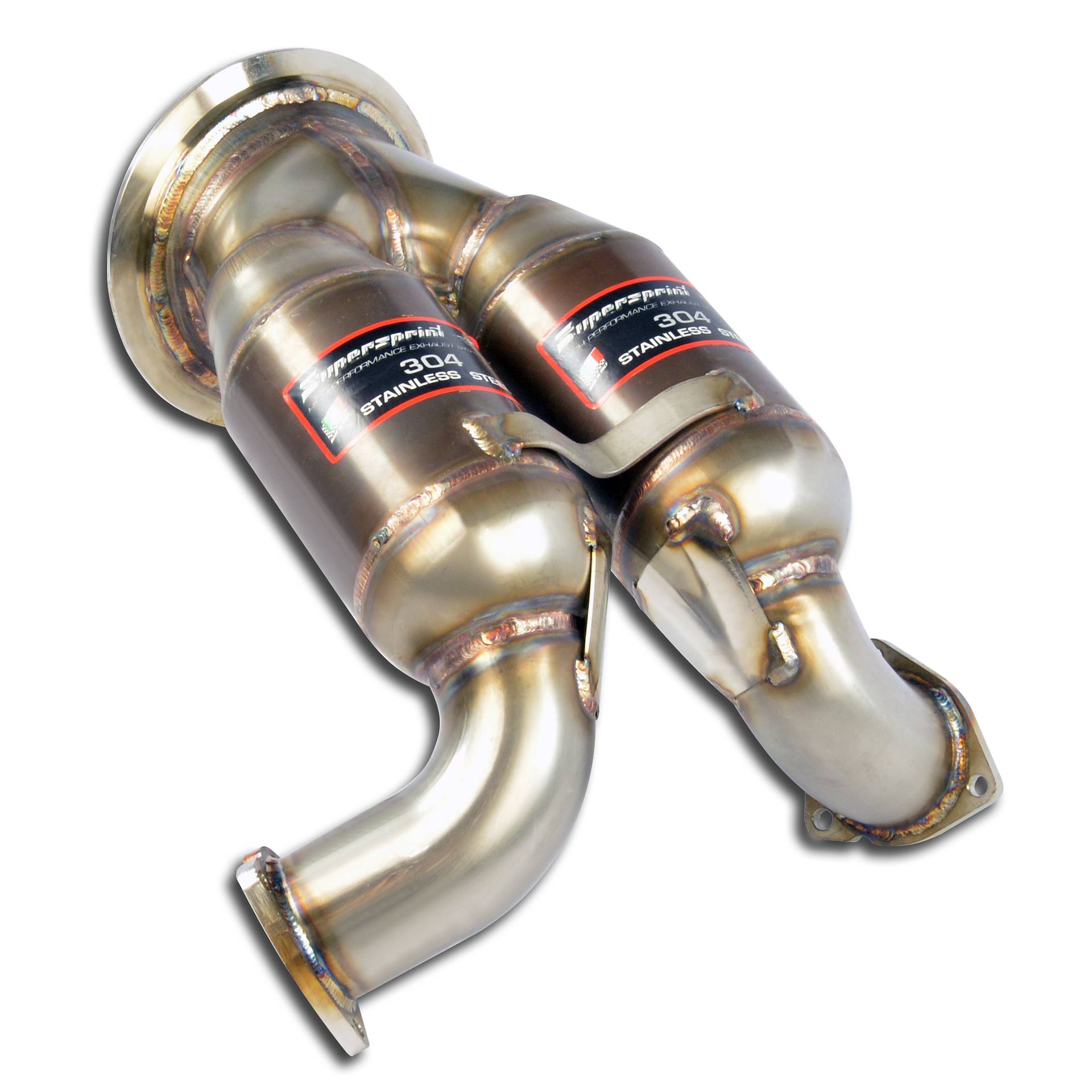 Downpipe + Catalizzatore metallico