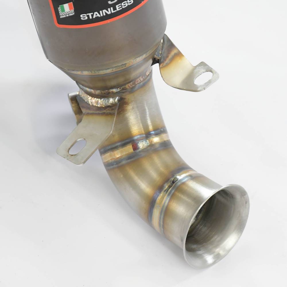 Downpipe + catalizzatore metallico 200CPSI