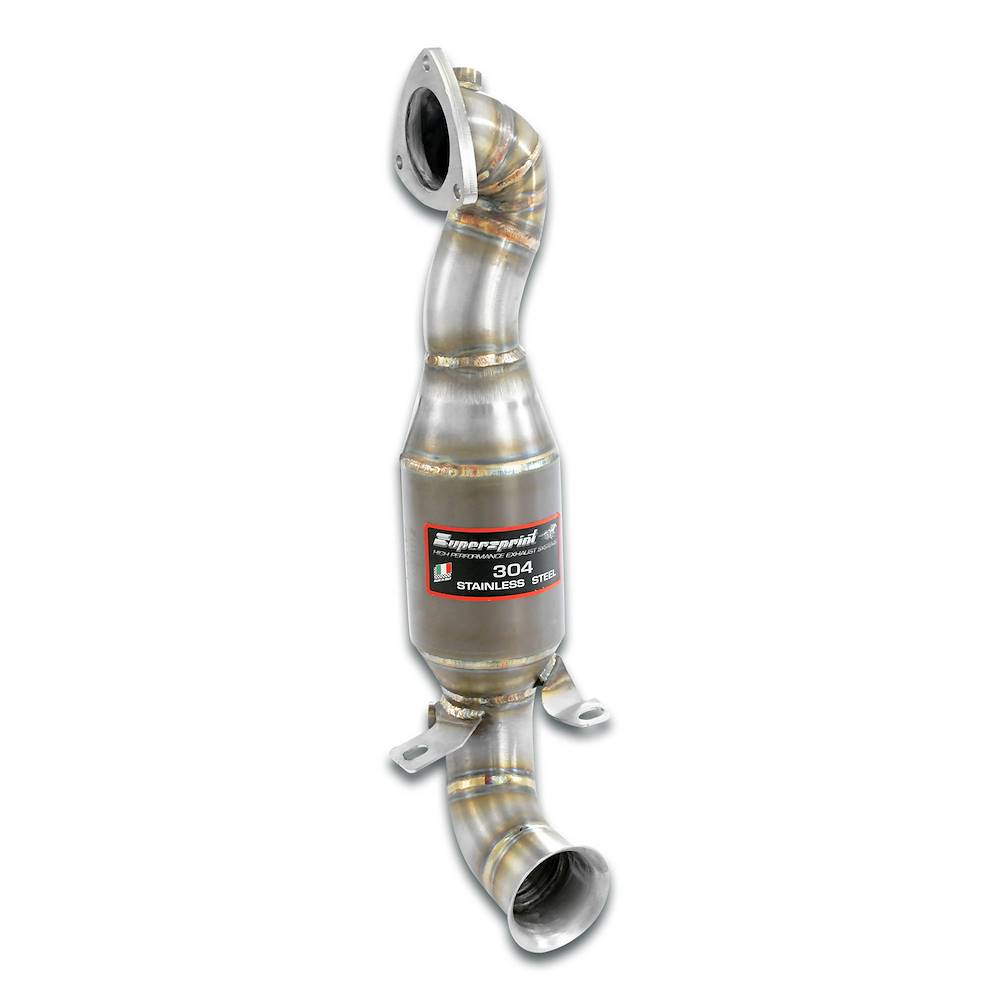 Downpipe + catalizzatore metallico 200CPSI