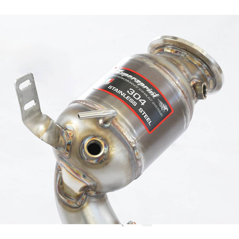 Tubo turbina con catalizzatore metallico