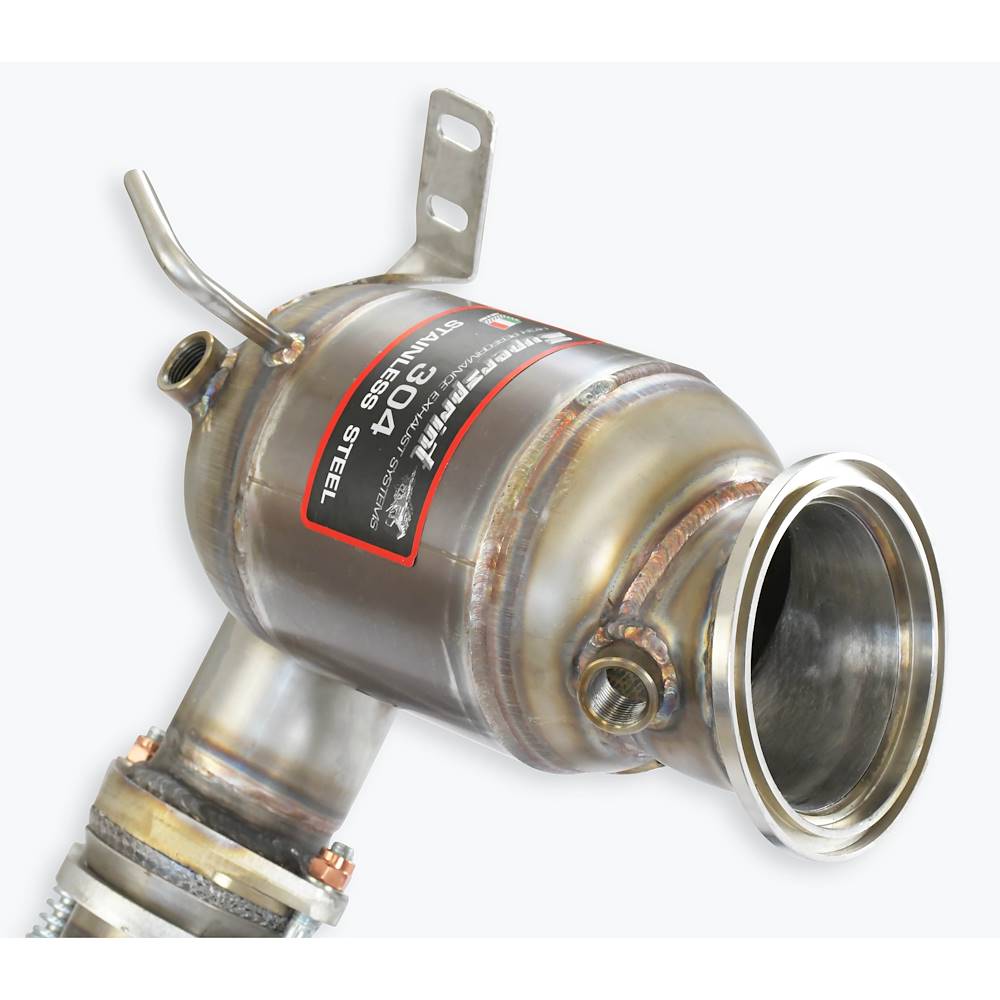 Tubo turbina con catalizzatore metallico