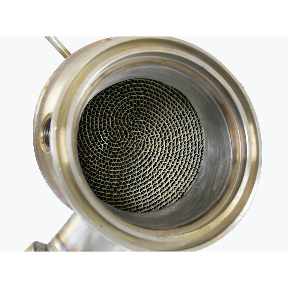 Tubo turbina con catalizzatore metallico