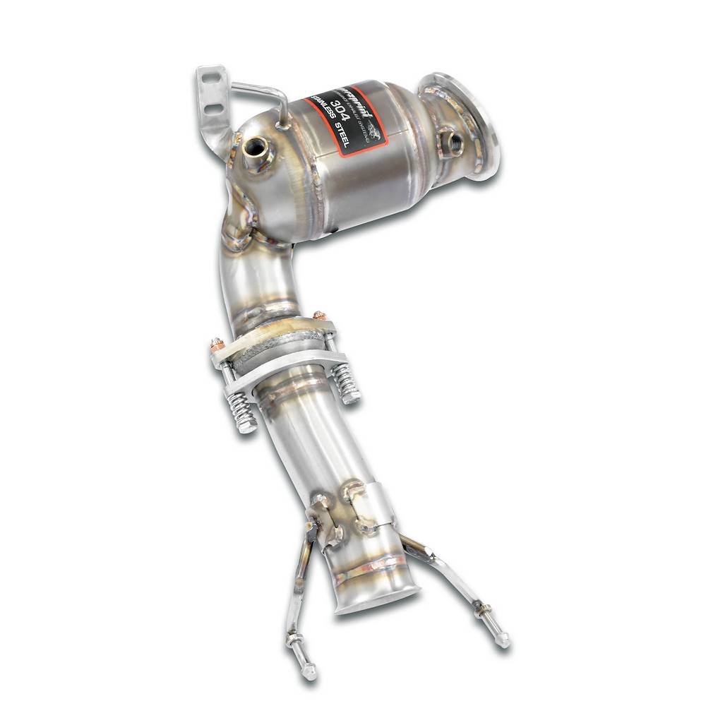 Tubo turbina con catalizzatore metallico
