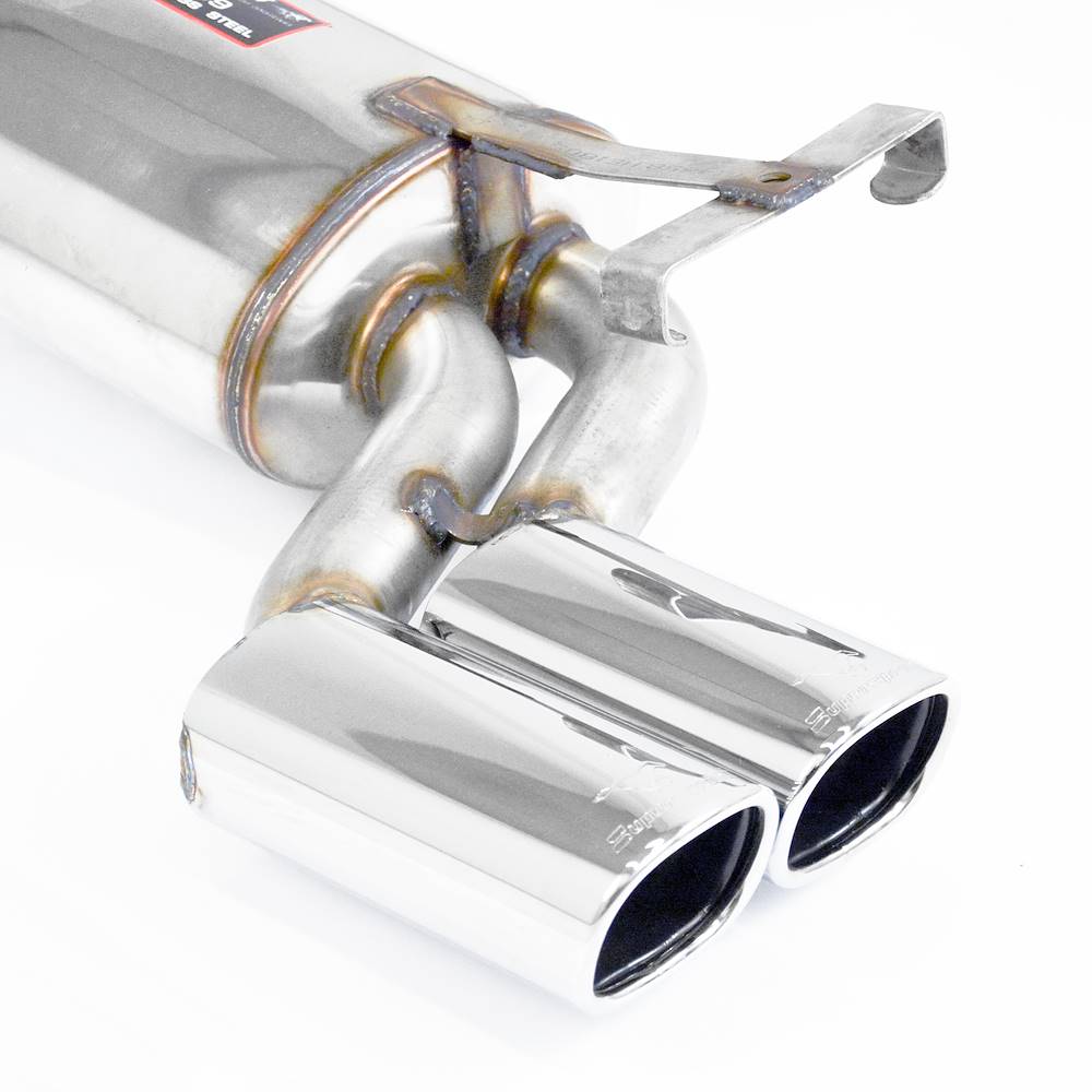Centrale + posteriore 95x75 "S-Bend"