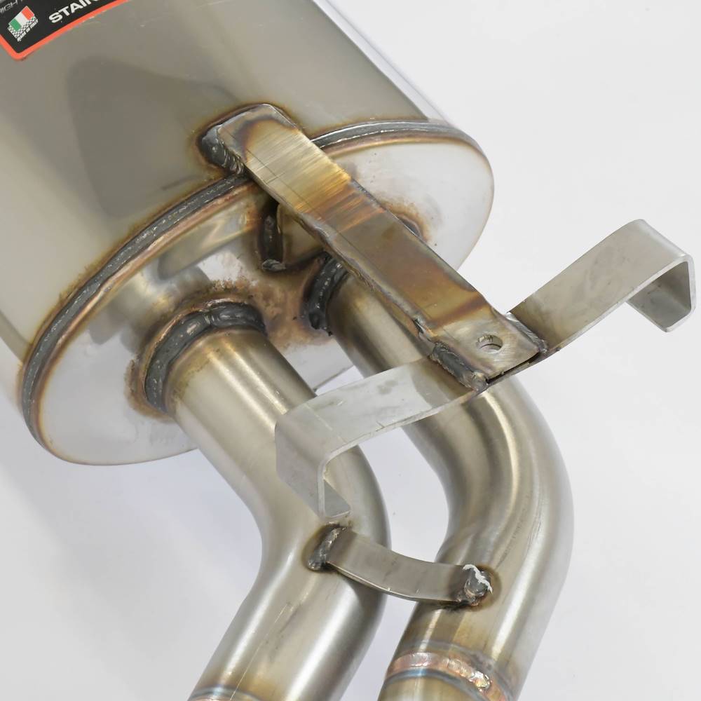 Centrale + posteriore 95x75 "S-Bend"