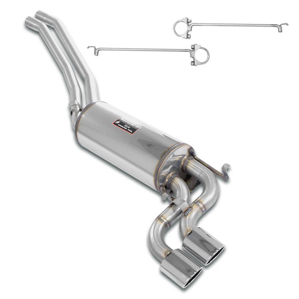 Kit tubi centrali + posteriore S-Bend 2 Ov. 90x70