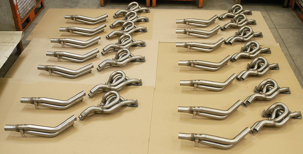 Collettore + "Y-Pipe"<br>(Guida a sinistra)