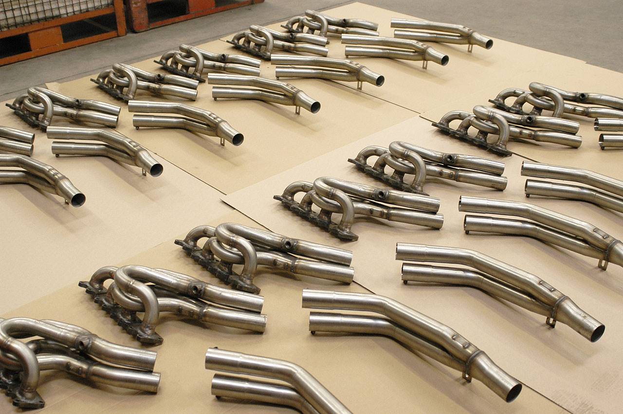 Collettore + "Y-Pipe"<br>(Guida a sinistra)