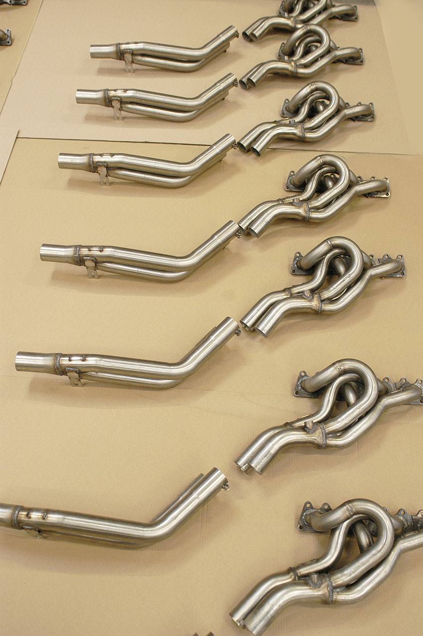 Collettore + "Y-Pipe"<br>(Guida a sinistra)
