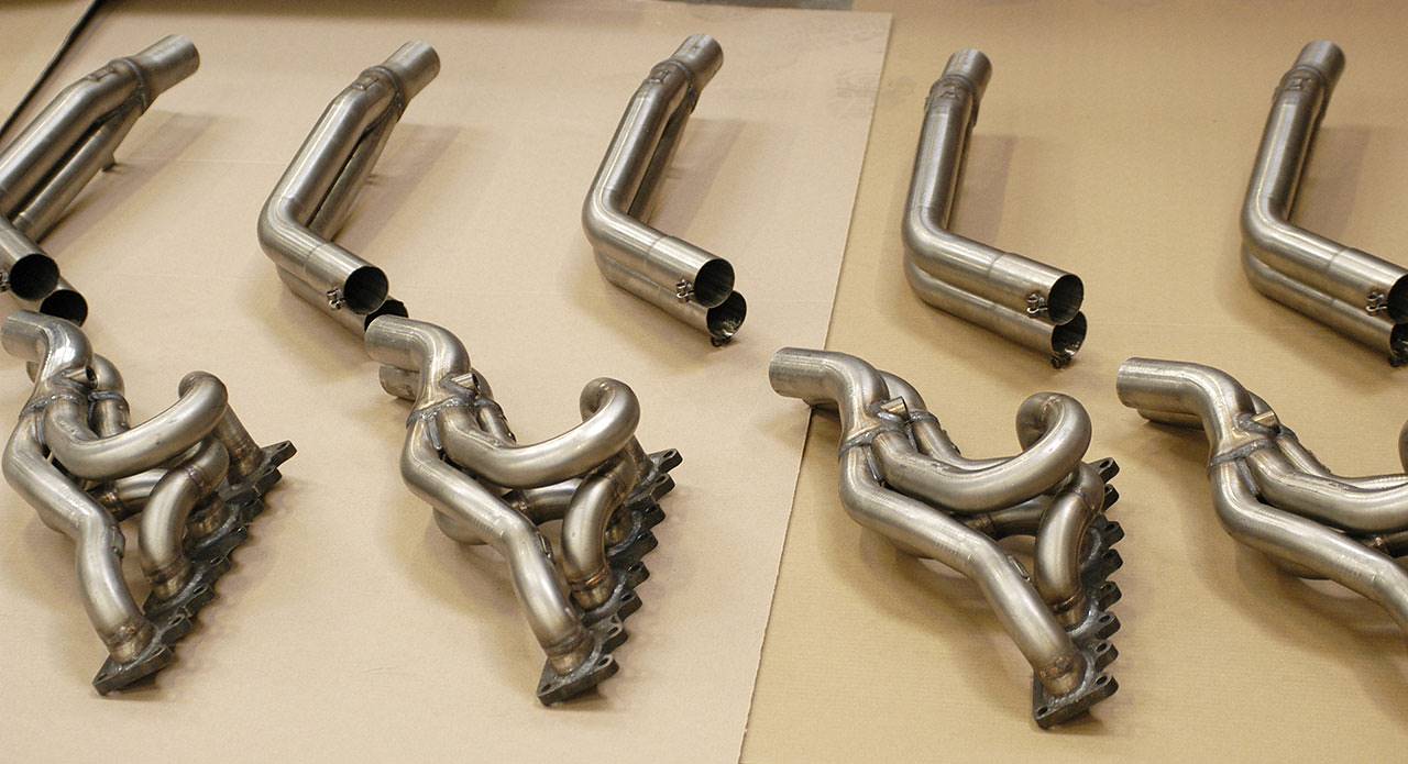 Collettore + "Y-Pipe"<br>(Guida a sinistra)