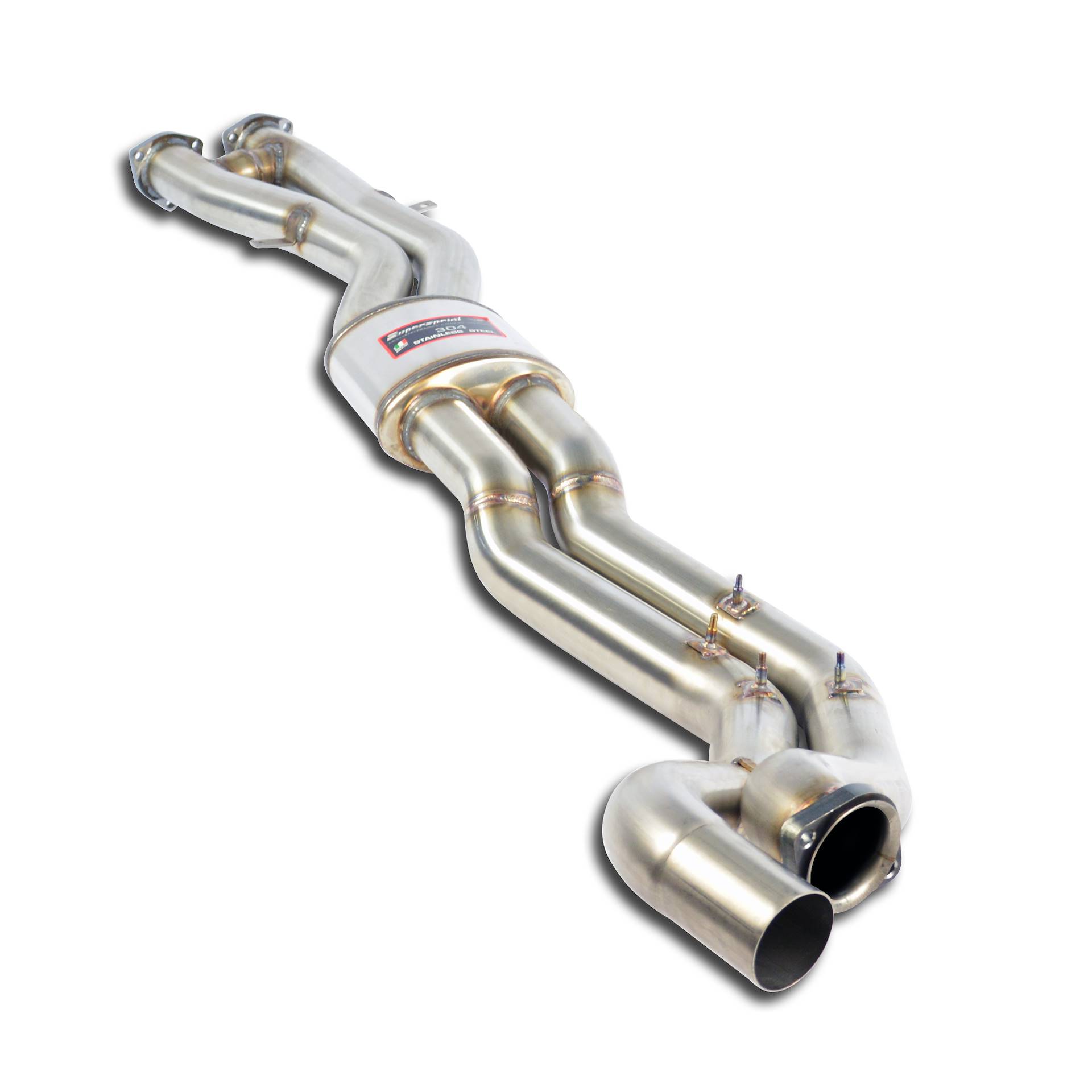 Silenziatore centrale "Twin Pipe"