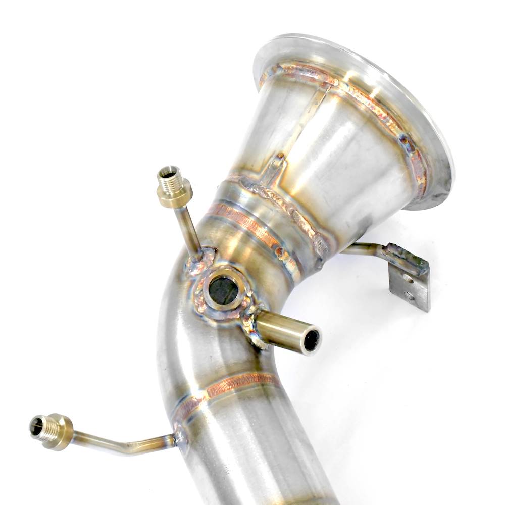 Kit downpipe Destro + Sinistro<br>(Elimina catalizzatore + GPF)