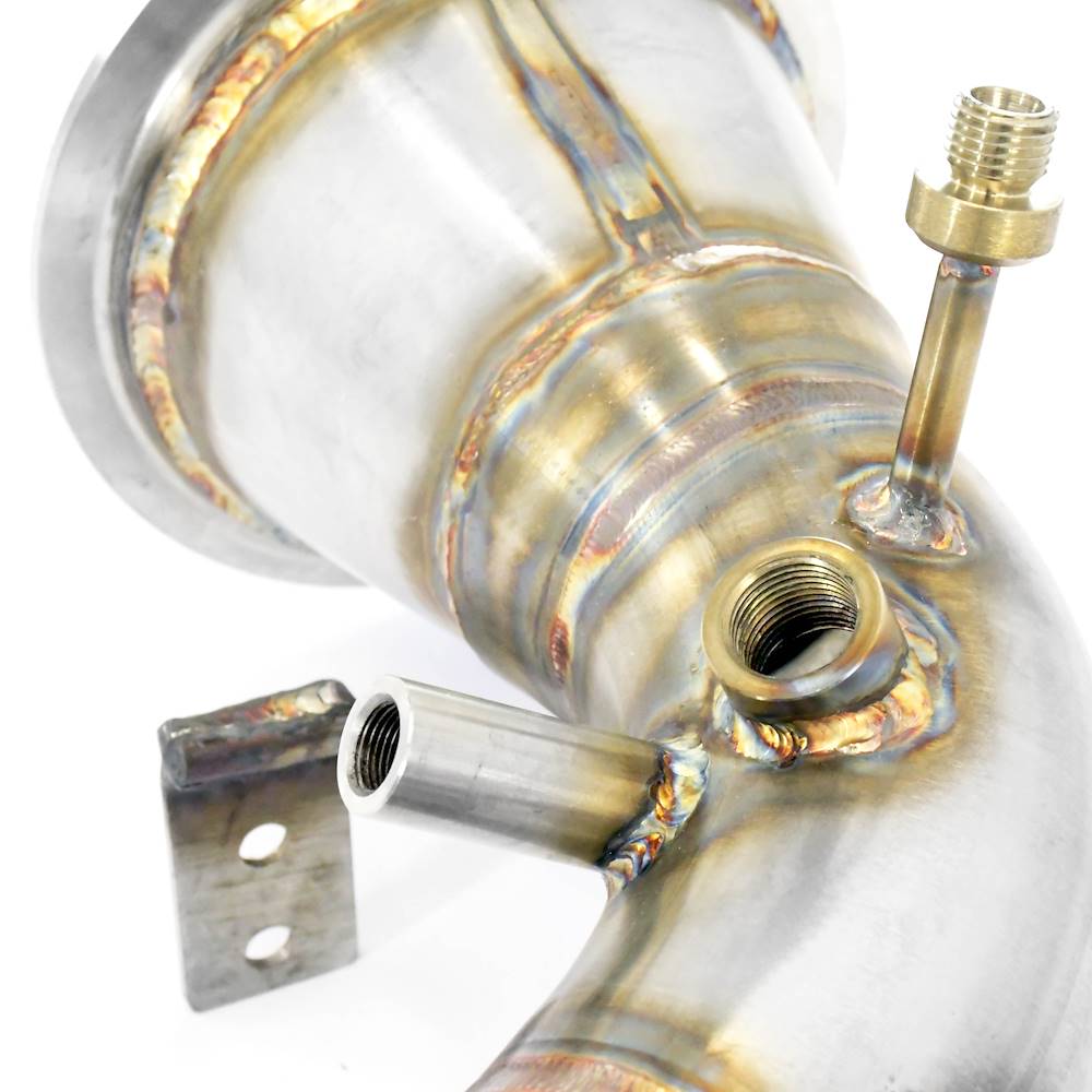 Kit downpipe Destro + Sinistro<br>(Elimina catalizzatore + GPF)