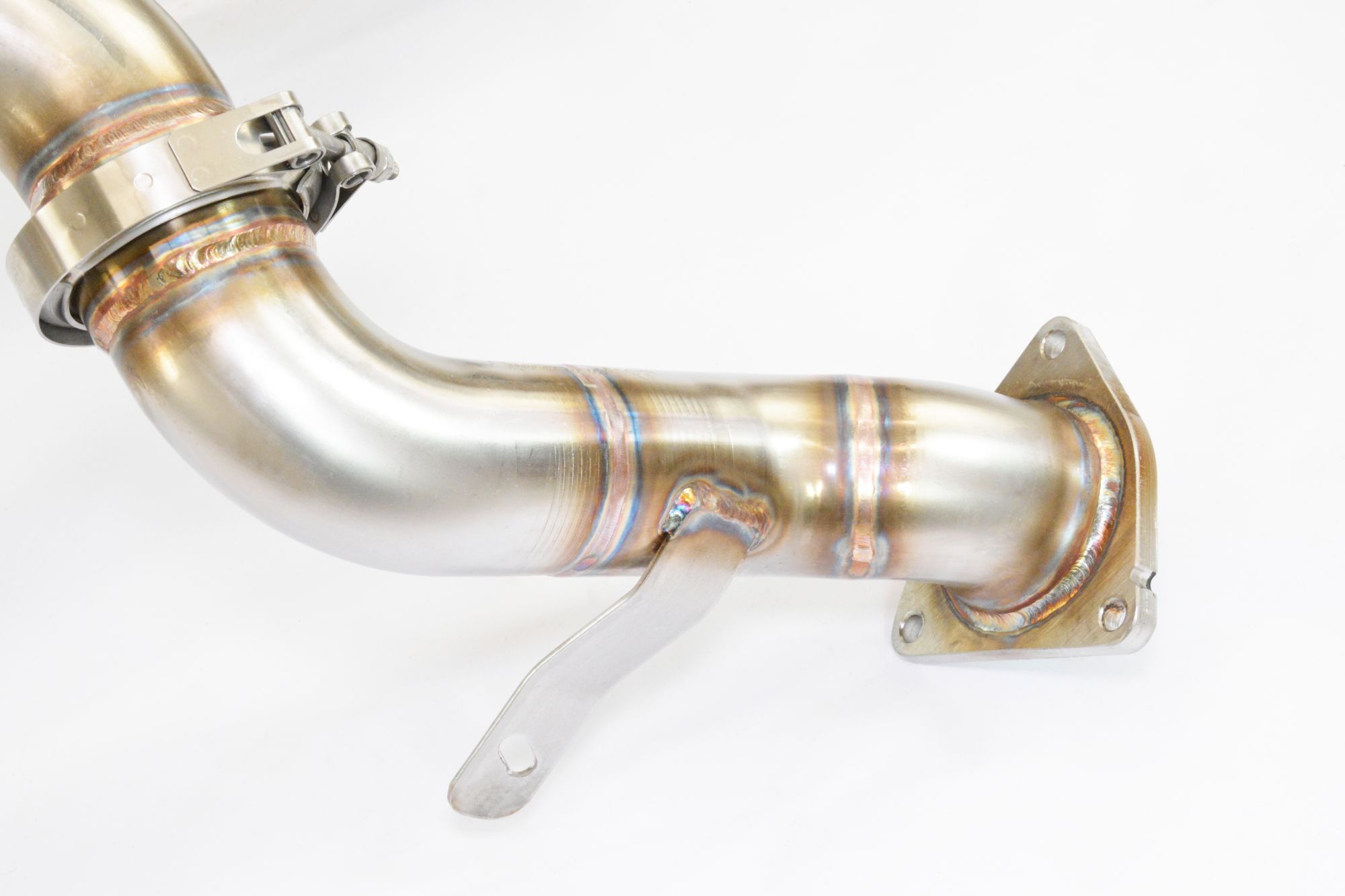 Downpipe + catalizzatore metallico destro - sinistro<br>(Guida a destra / sinistra)