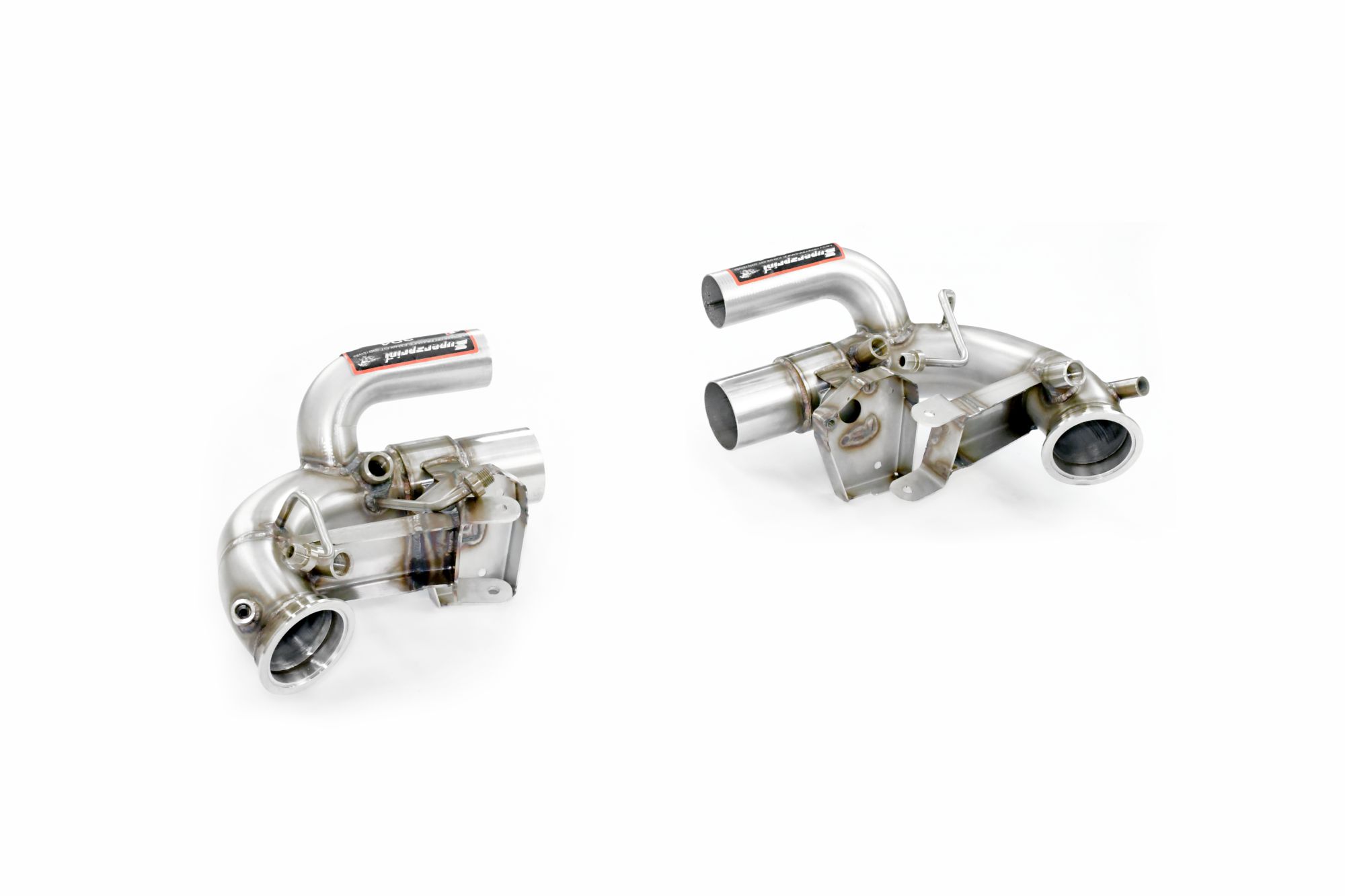Kit tubi anteriori Destro - Sinistro<br>(Elimina catalizzatore + GPF) con valvola