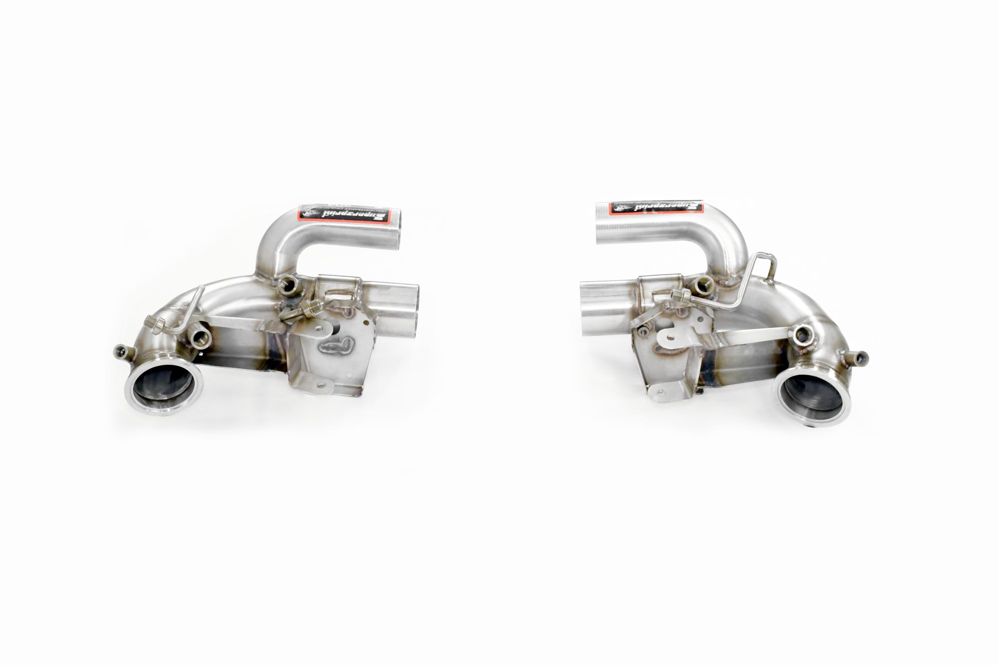 Kit tubi anteriori Destro - Sinistro<br>(Elimina catalizzatore + GPF) con valvola