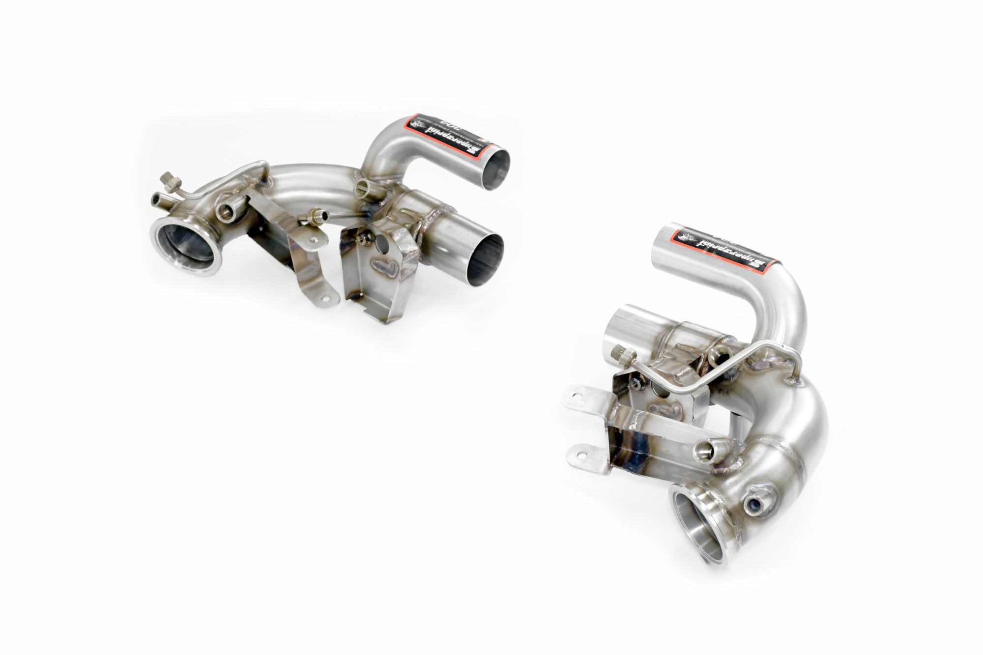 Kit tubi anteriori Destro - Sinistro<br>(Elimina catalizzatore + GPF) con valvola