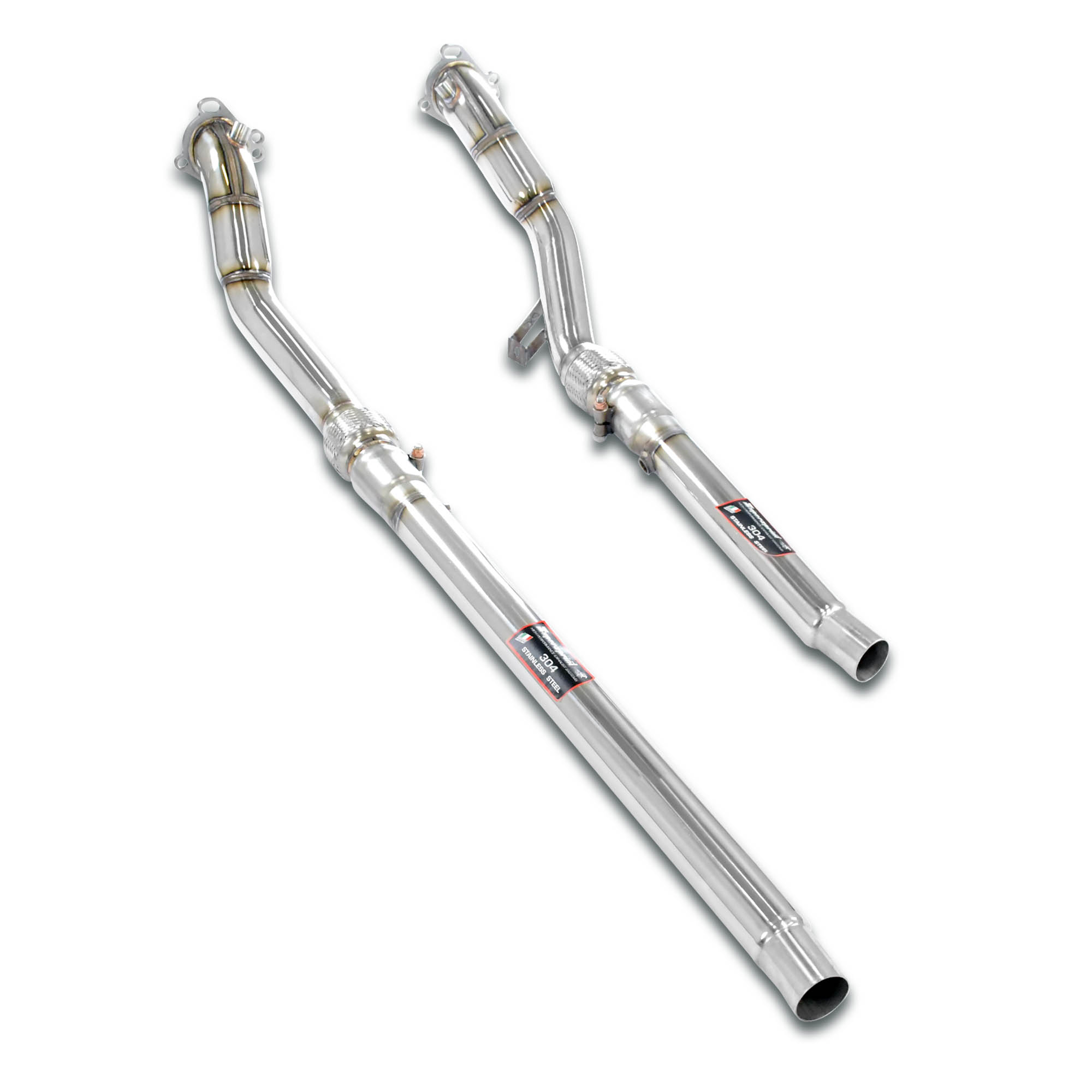 Kit downpipe Destro + Sinistro<br>(Sostituisce catalizzatore)