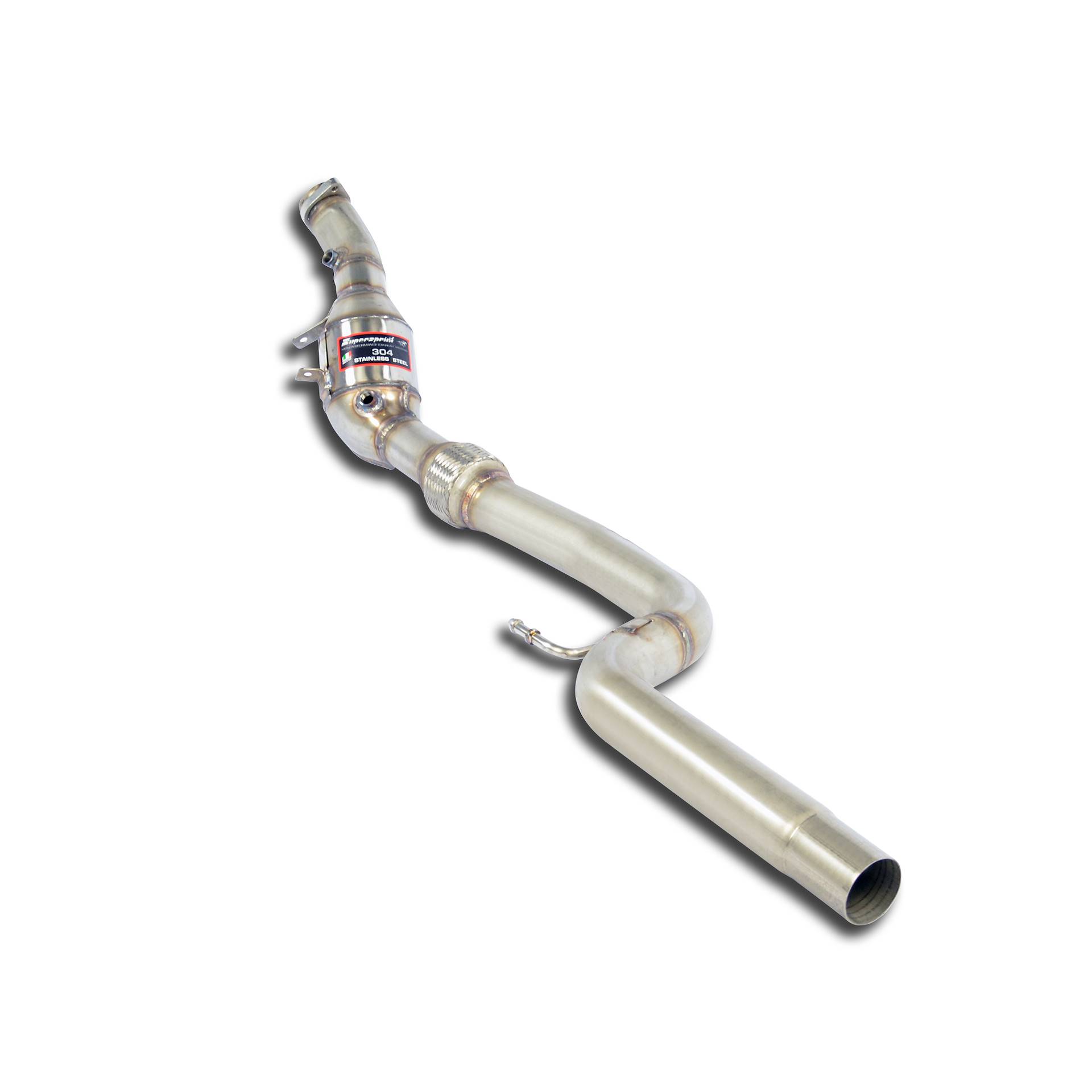 Downpipe Destro + catalizzatore metallico