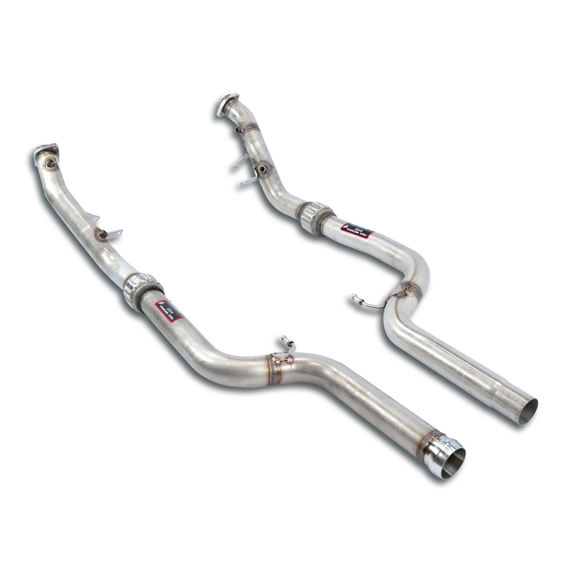 Kit downpipe Destro - Sinistro<br>(Elimina catalizzatore)