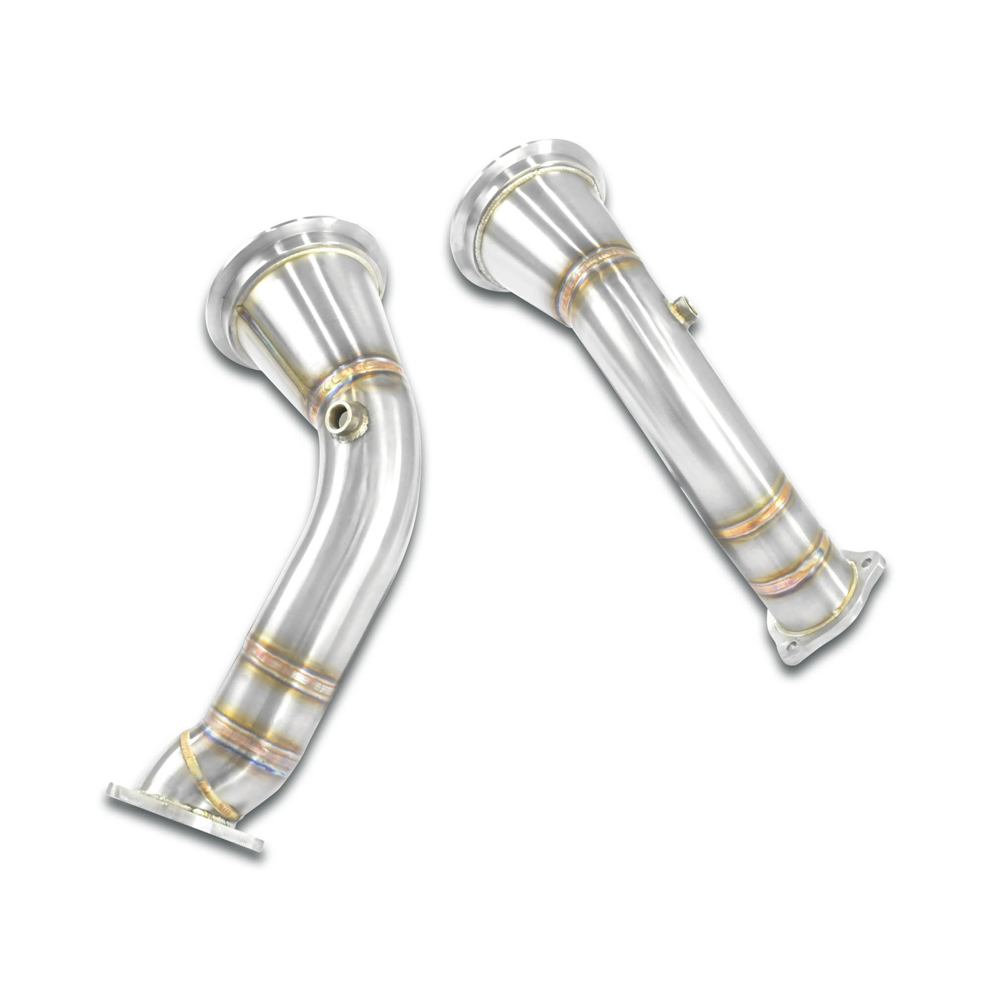 Kit downpipe Destro + Sinistro<br>(Sostituisce catalizzatore)<br>(Guida a sinistra / destra)