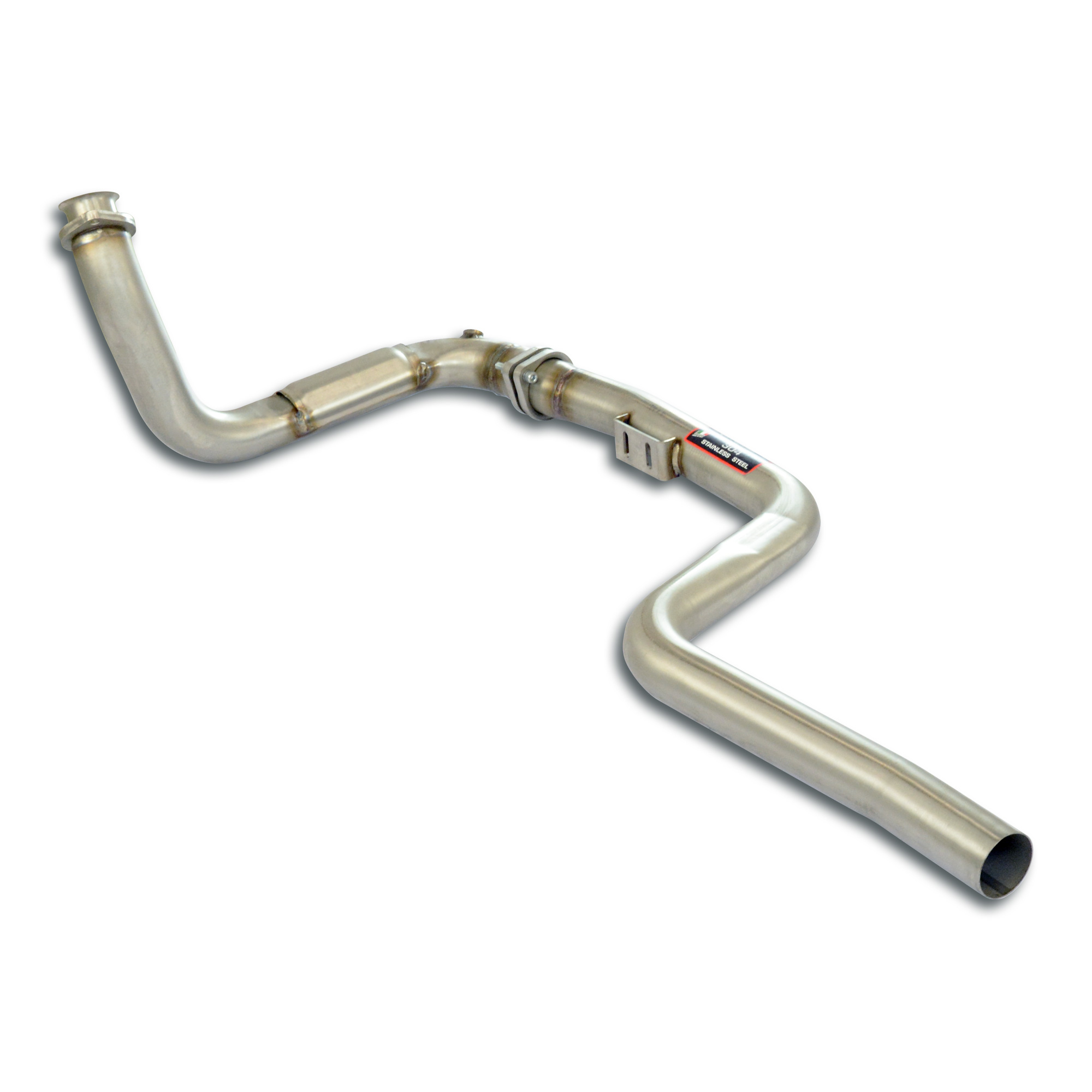 Downpipe Sinistro + tubo anteriore<br>(Elimina catalizzatore)
