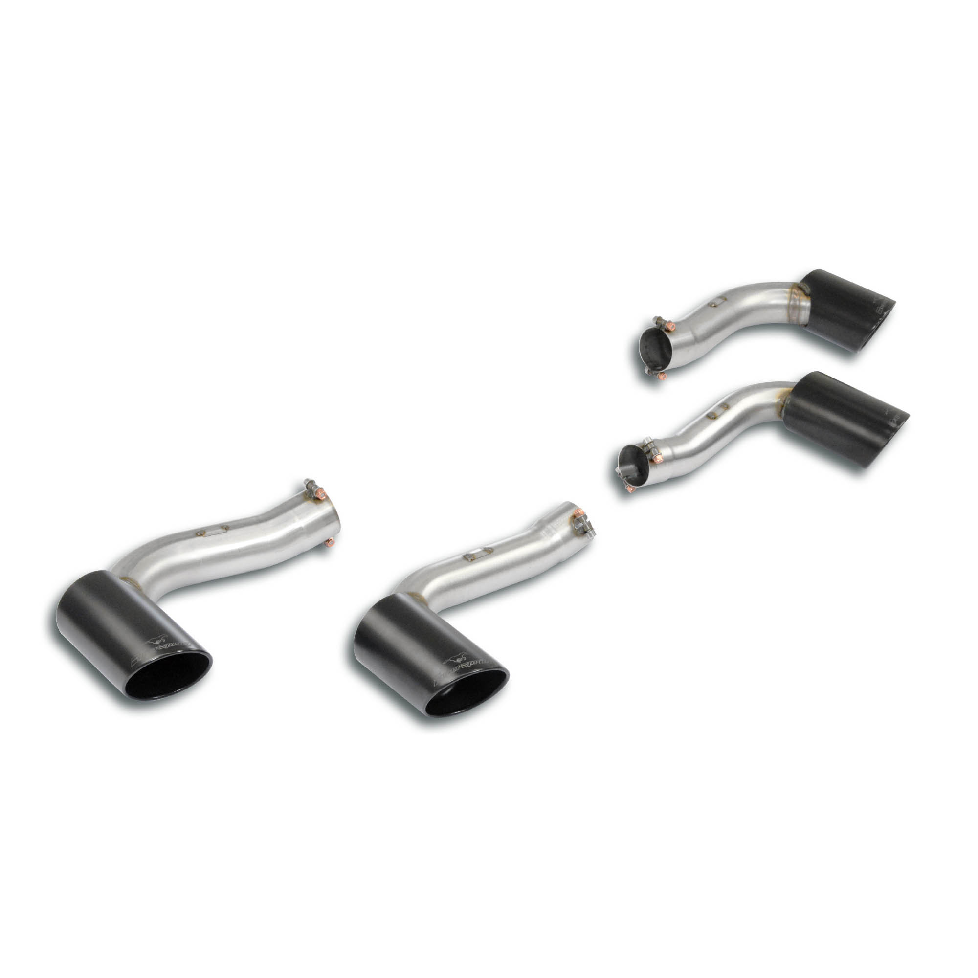 Kit terminali Destro OO100 - Sinistro OO100 "Gun Metal Grey"