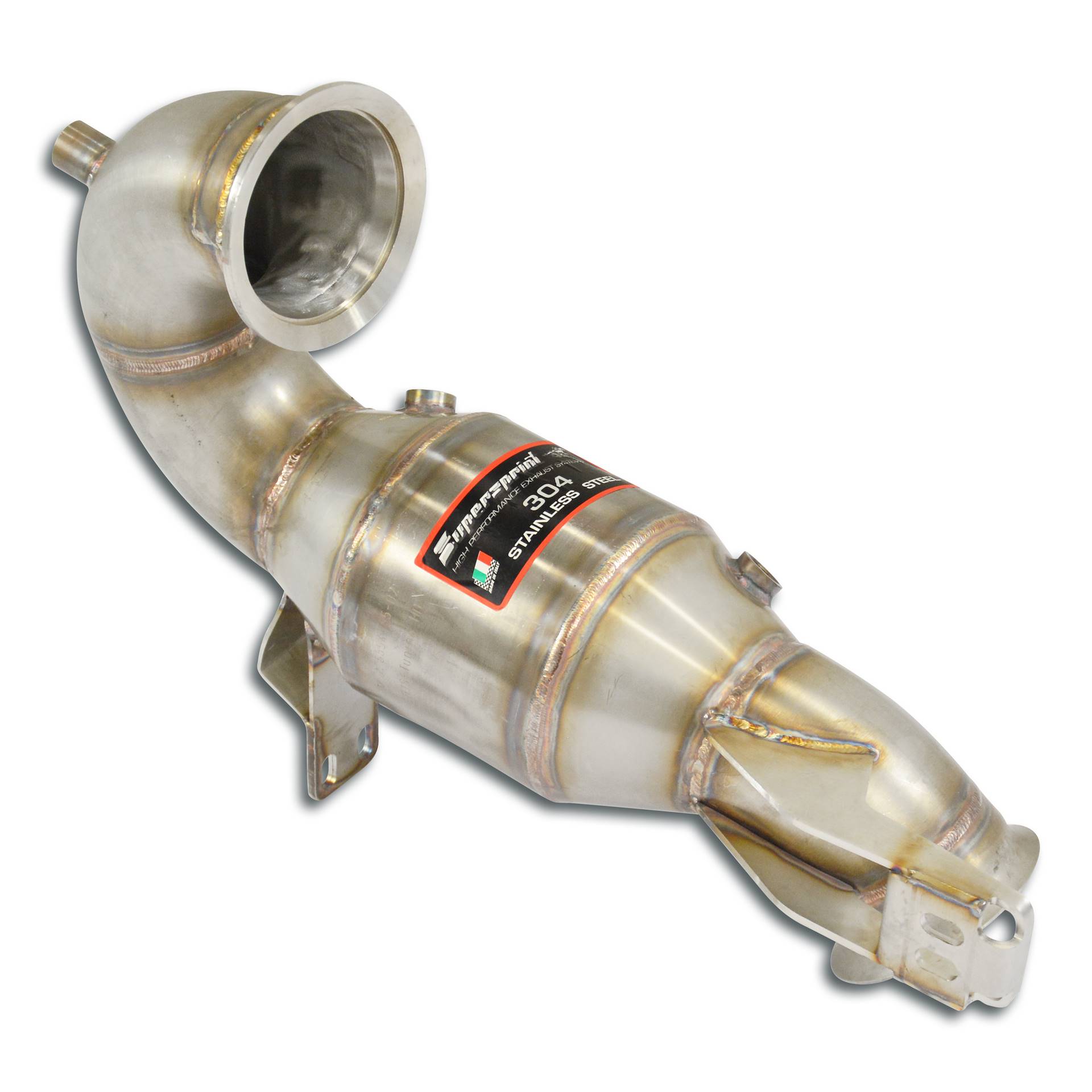 Downpipe + catalizzatore metallico