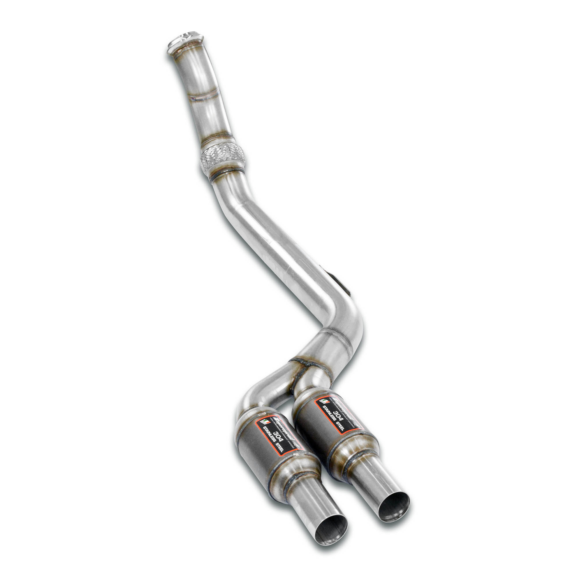 Tubo anteriore "Y-Pipe" + catalizzatore metallico<br>(Sostituisce GPF)