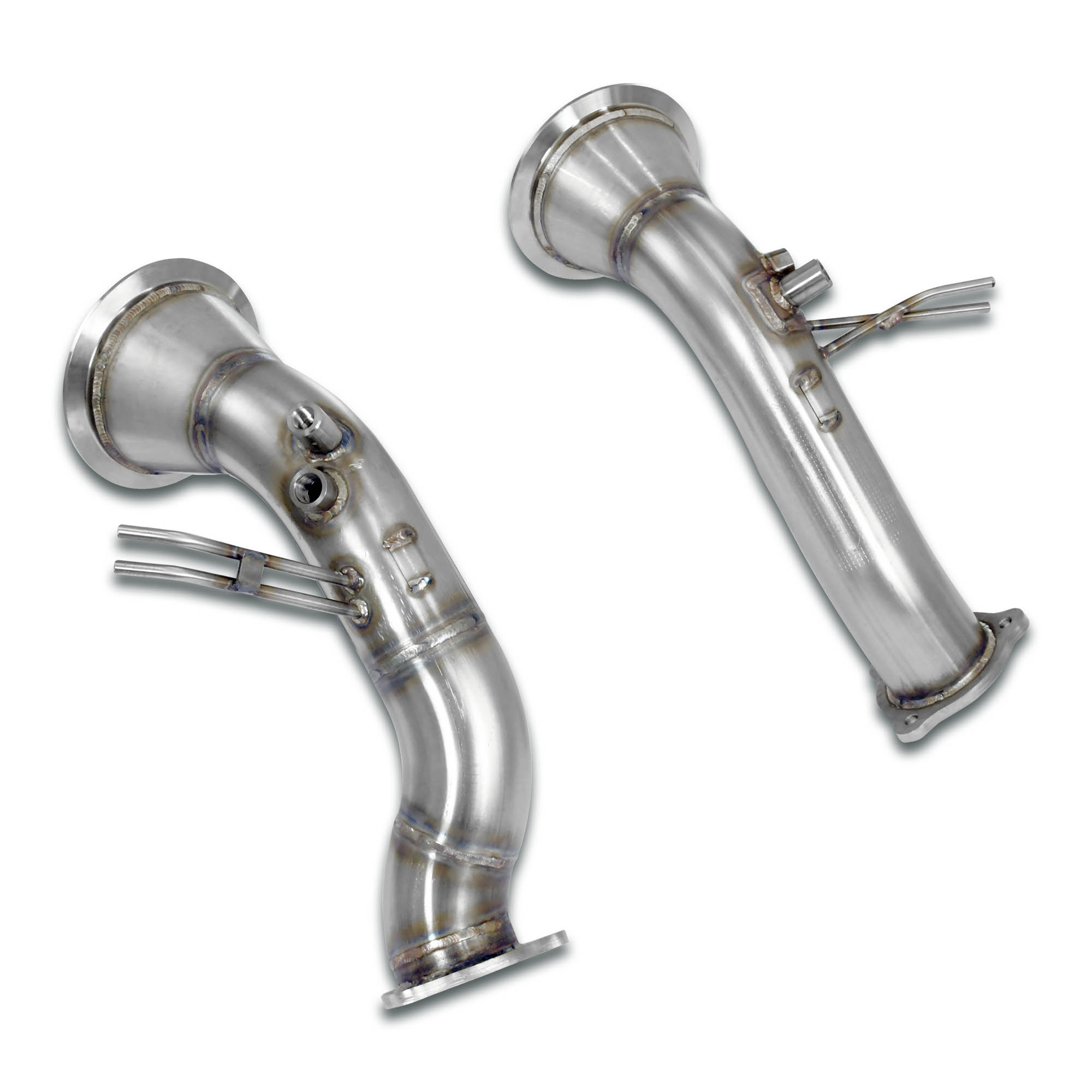 Kit downpipe Destro + Sinistro<br>(Sostituisce catalizzatore)<br>(Guida a sinistra / destra)