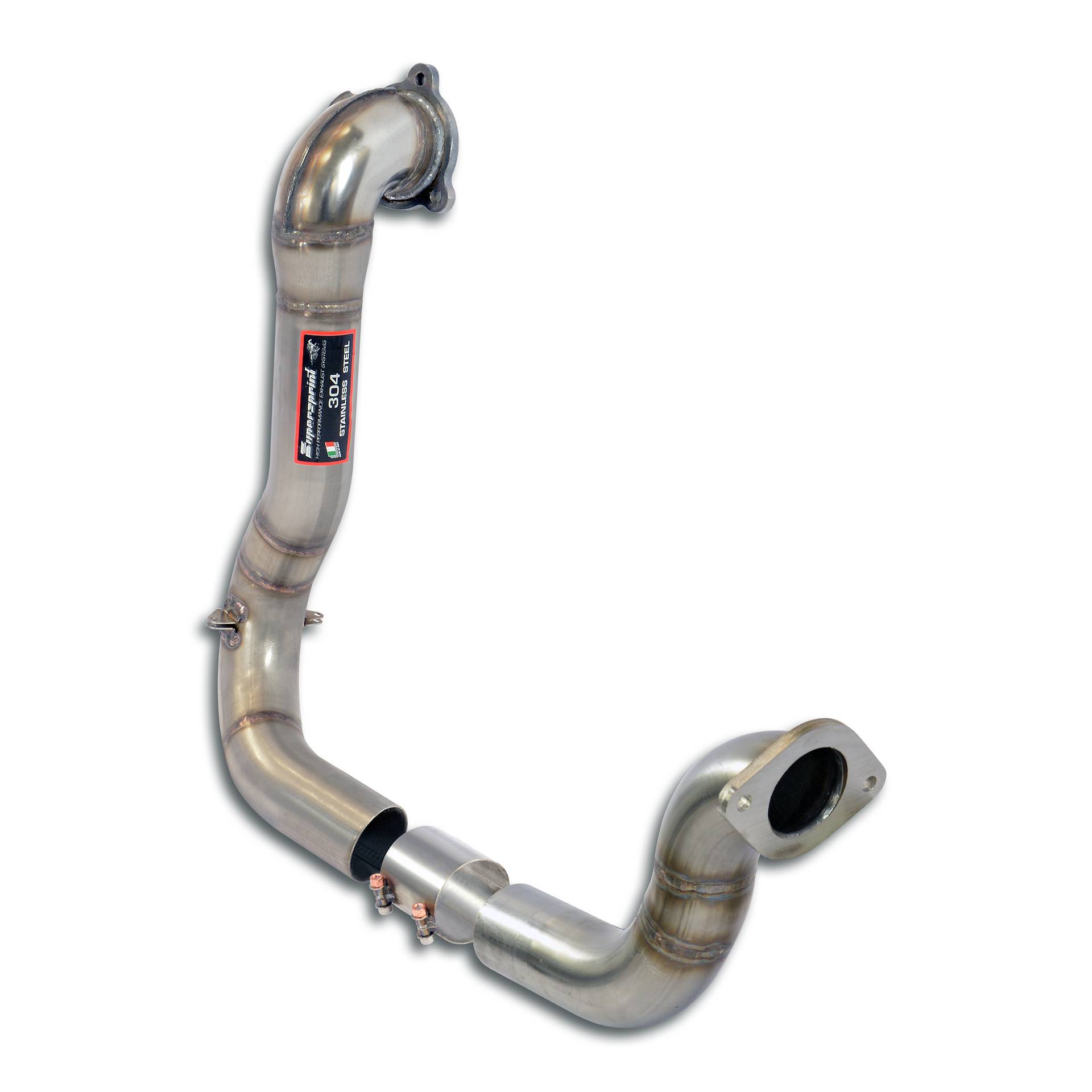 Downpipe kit<br>(Sostituisce catalizzatore di serie)