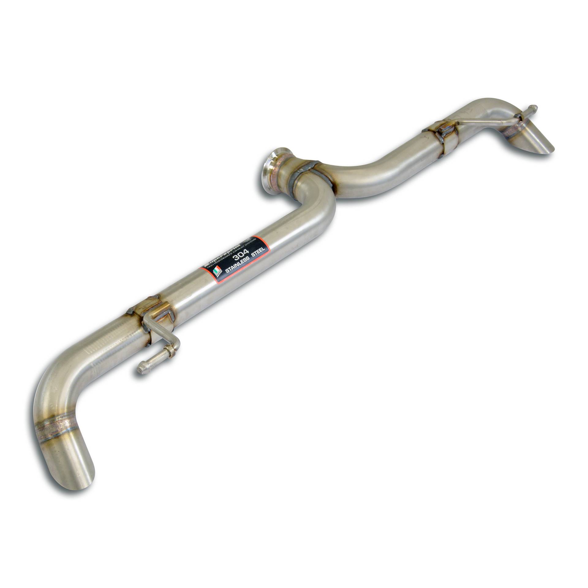 "Y-Pipe" Destro-Sinistro<br>(Elimina silenziatore posteriore di serie)<br>Per paraurti standard o pacchetto "AMG Line"
