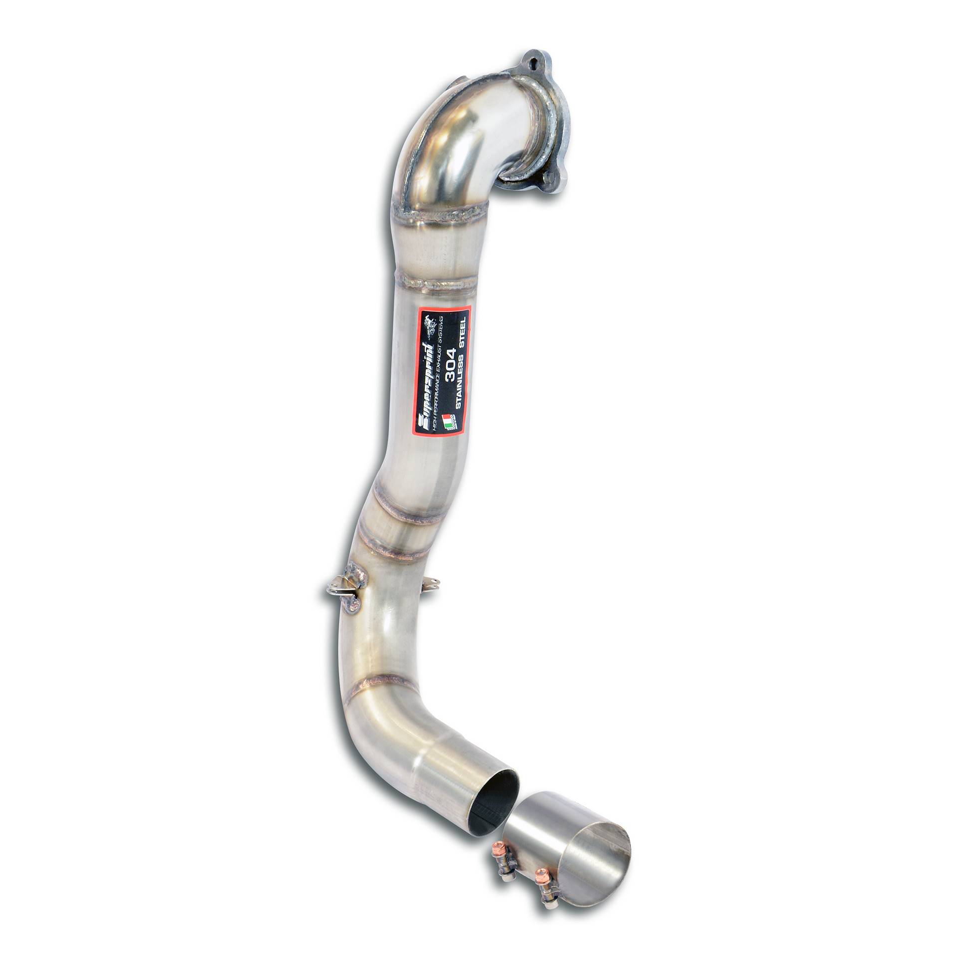 Downpipe kit<br>(Sostituisce catalizzatore di serie)
