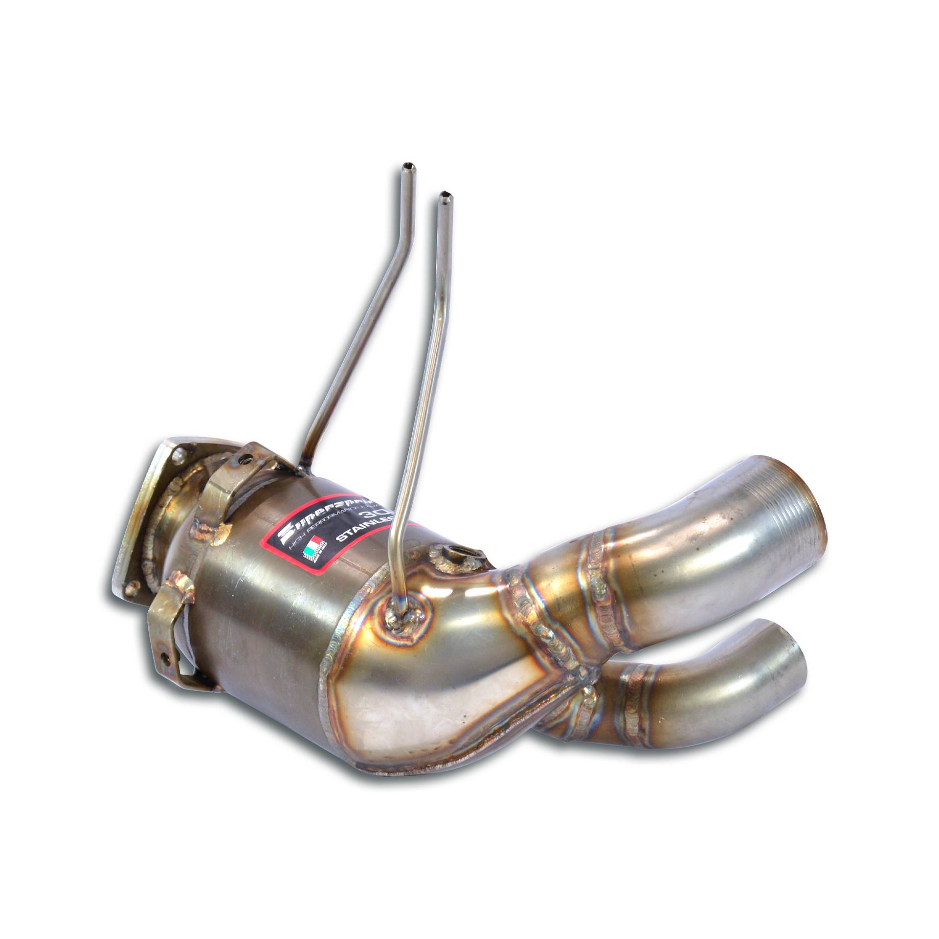 Anteriore con Catalizzatore Metallico Sinistro