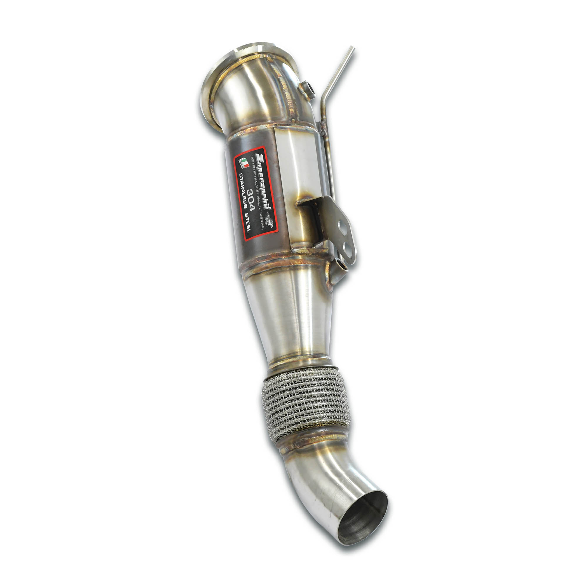Downpipe + Catalizzatore metallico 100CPSI