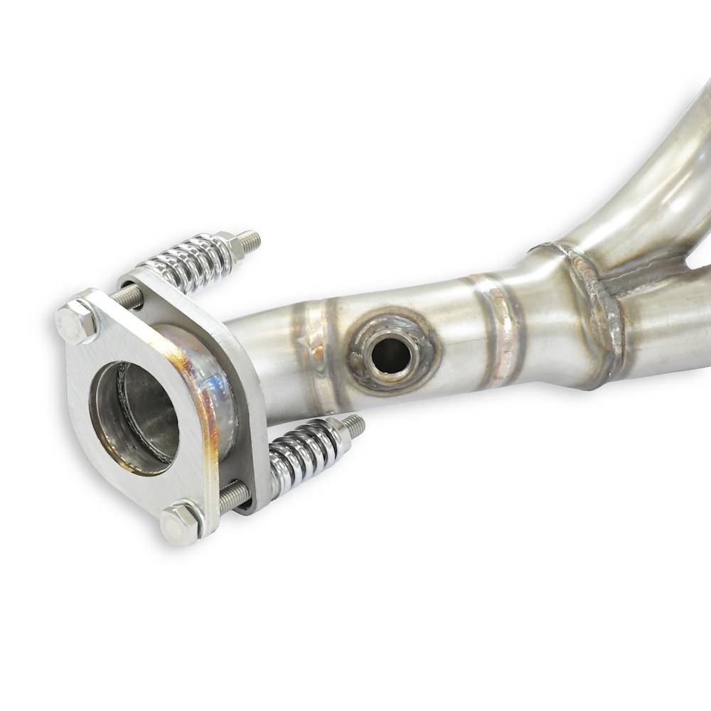 Collettore acciaio inox, per catalizzatore di serie