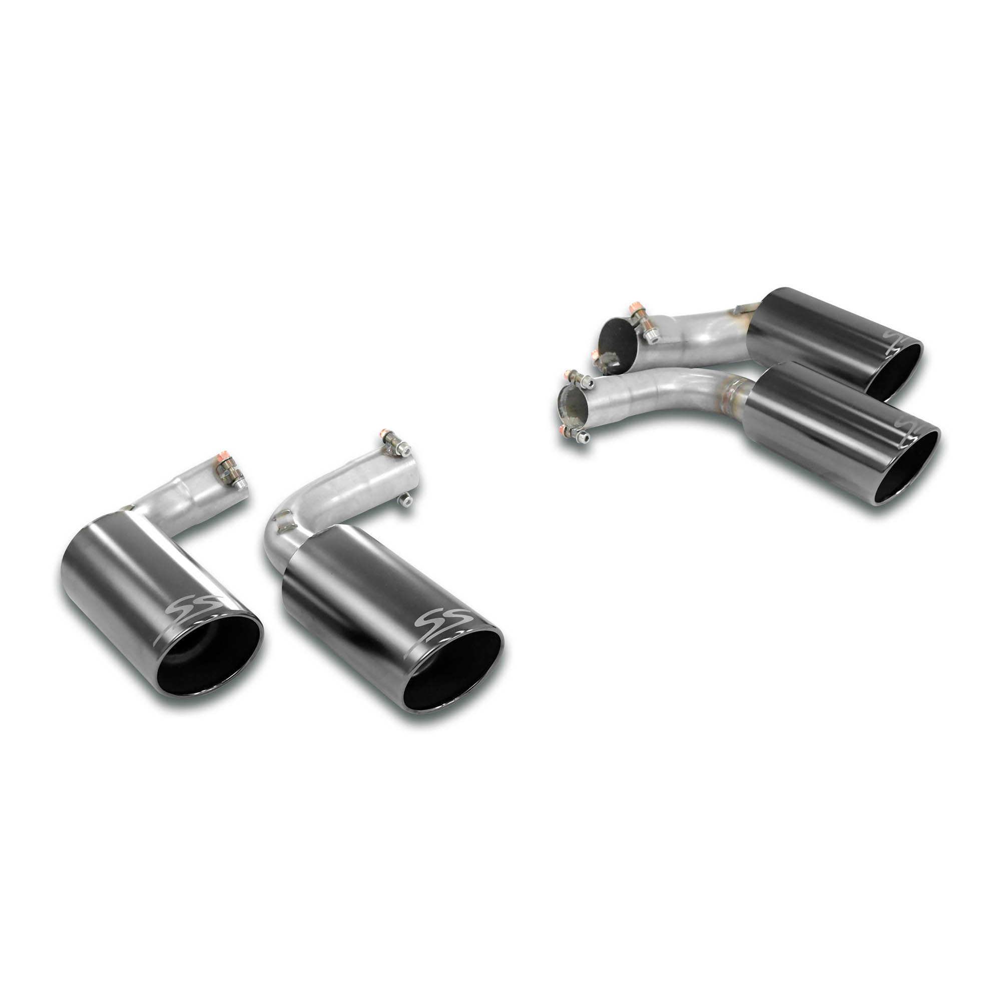 Kit terminali Destro OO100 - Sinistro OO100 "Gun Metal Grey"