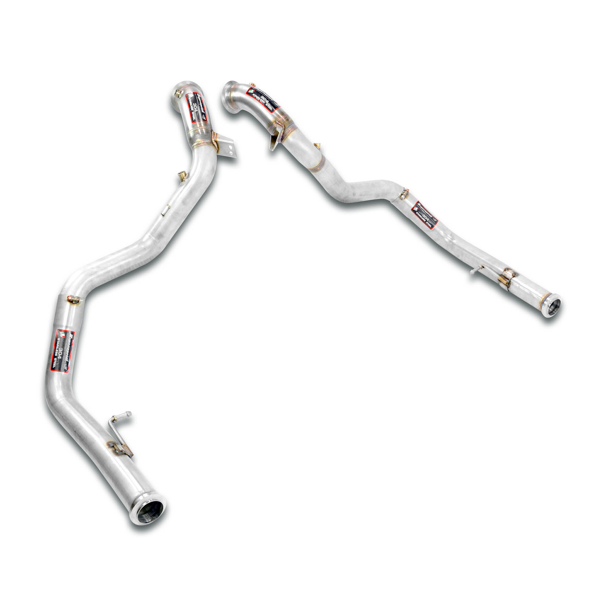 Kit downpipe Destro + Sinistro<br>(Sostituisce catalizzatore) (RHD - LHD) 