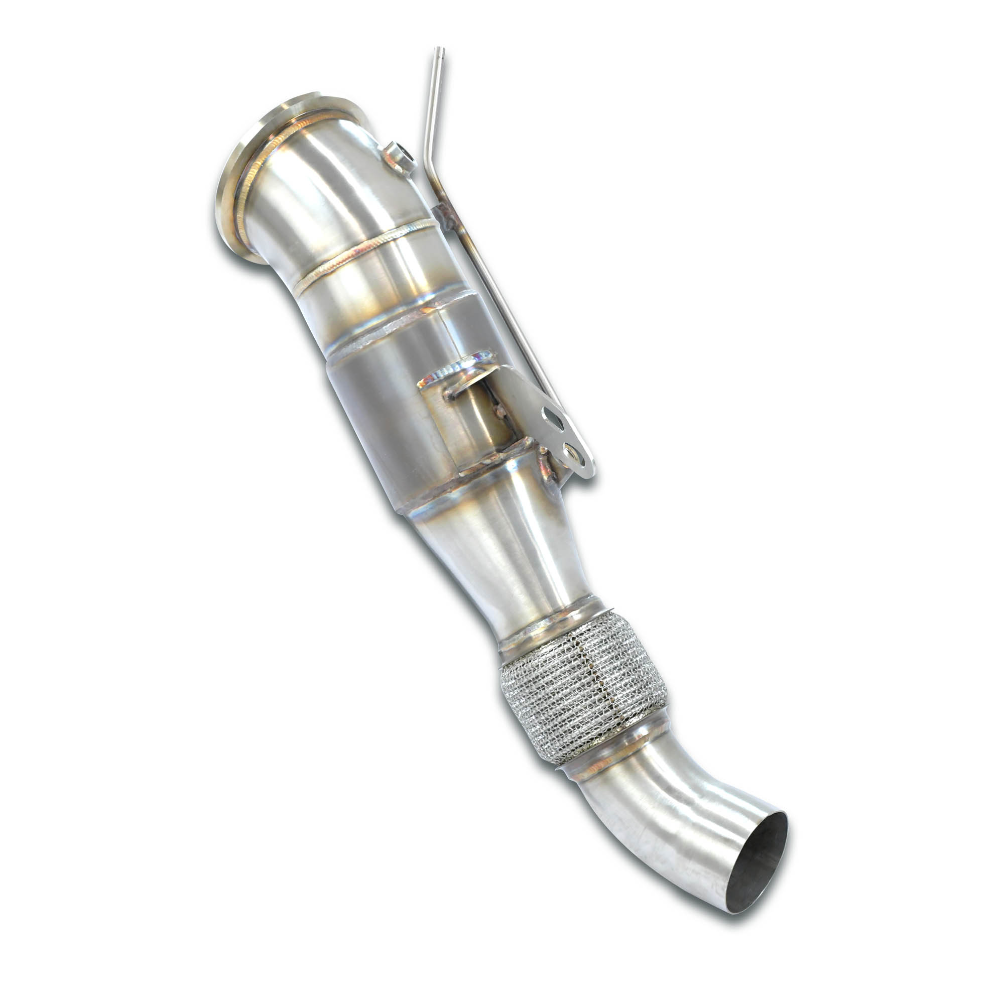 Downpipe + Catalizzatore metallico 100CPSI