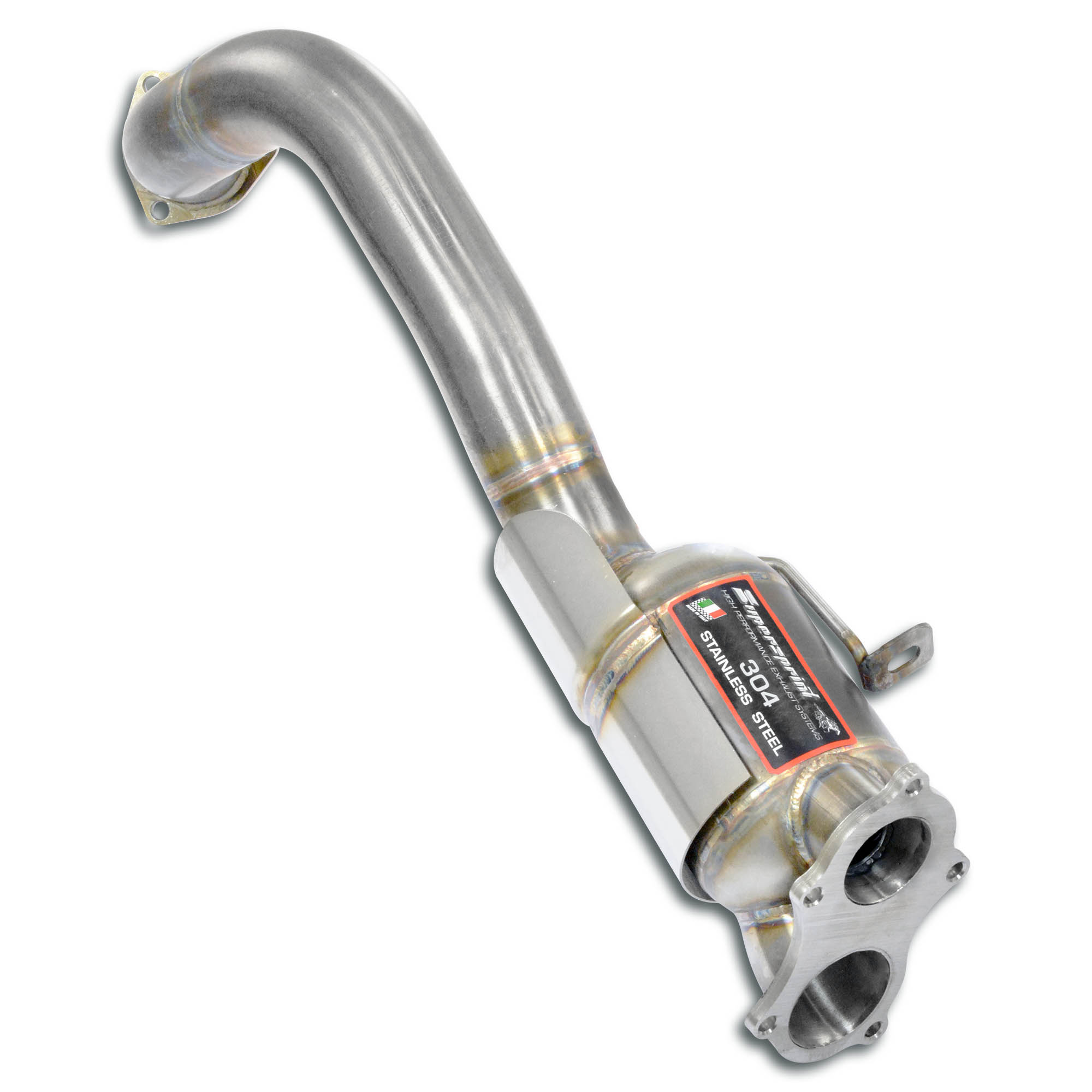 Anteriore sinistro con catalizzatore metallico<br>(Elimina GPF)