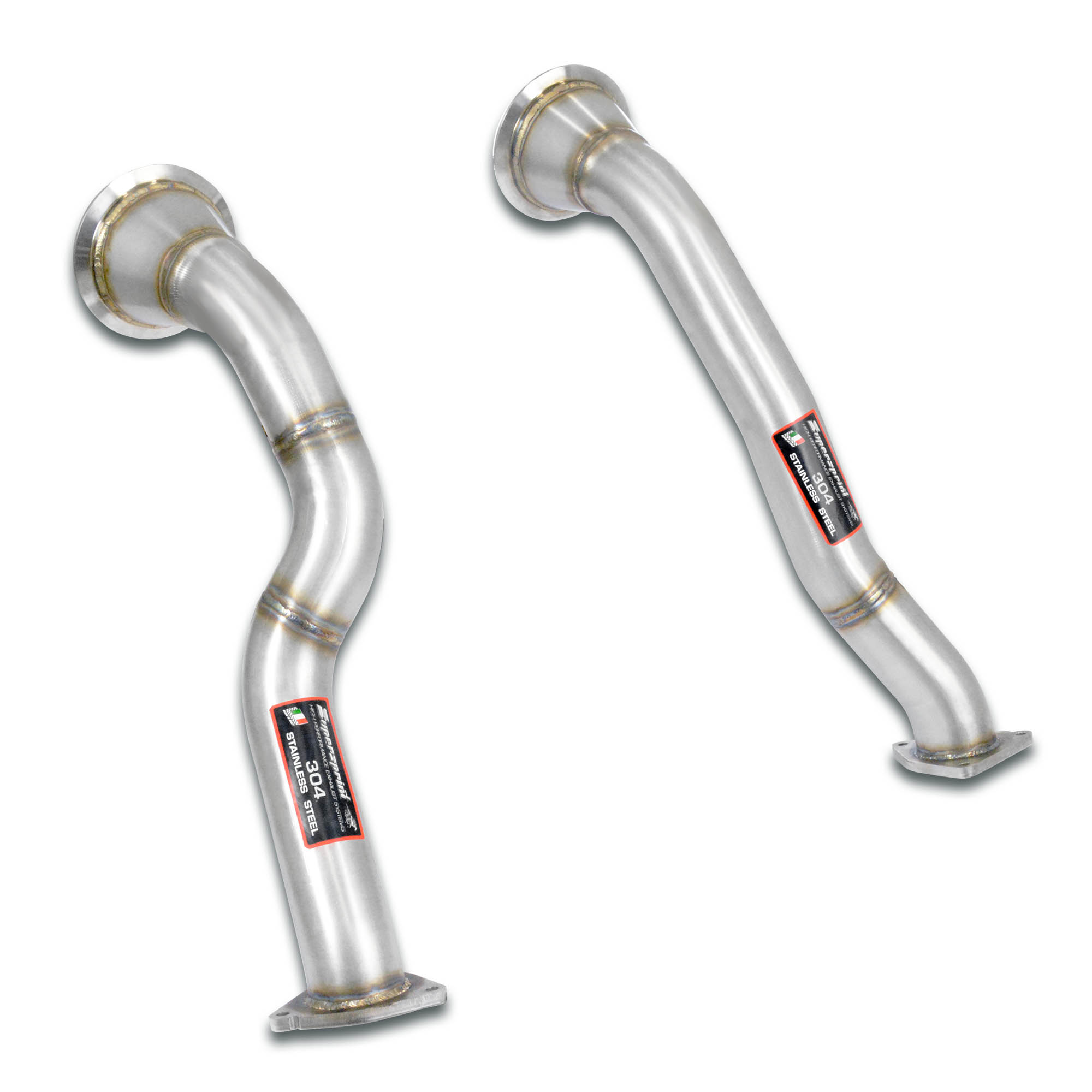 Downpipe destro - sinistro (Sostituisce catalizzatori)<br>(Guida a destra / sinistra)