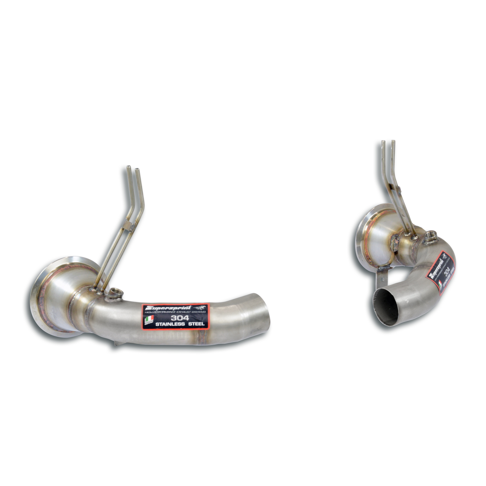 Kit downpipe Destro + Sinistro<br>(Elimina catalizzatore + GPF)