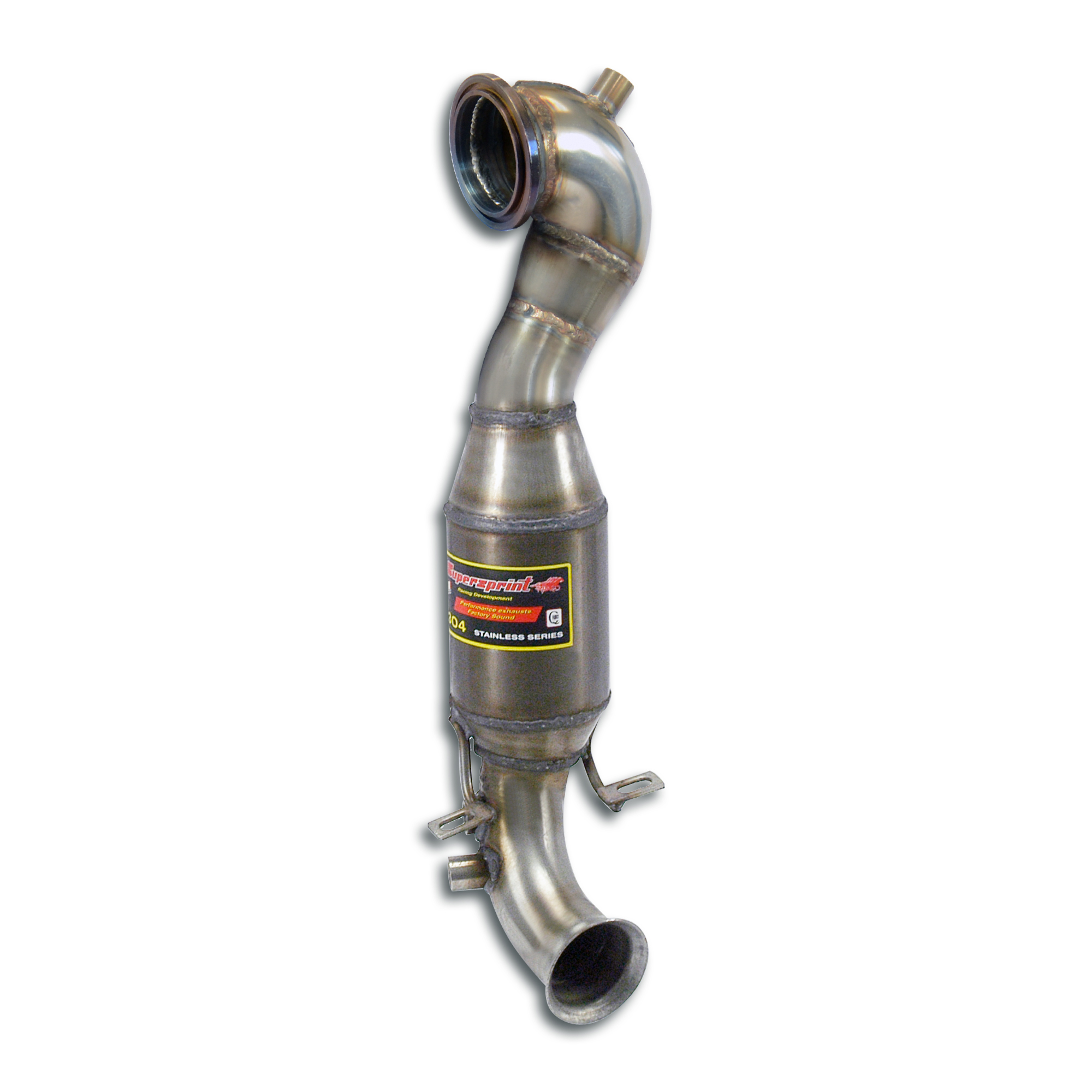 Downpipe + catalizzatore metallico