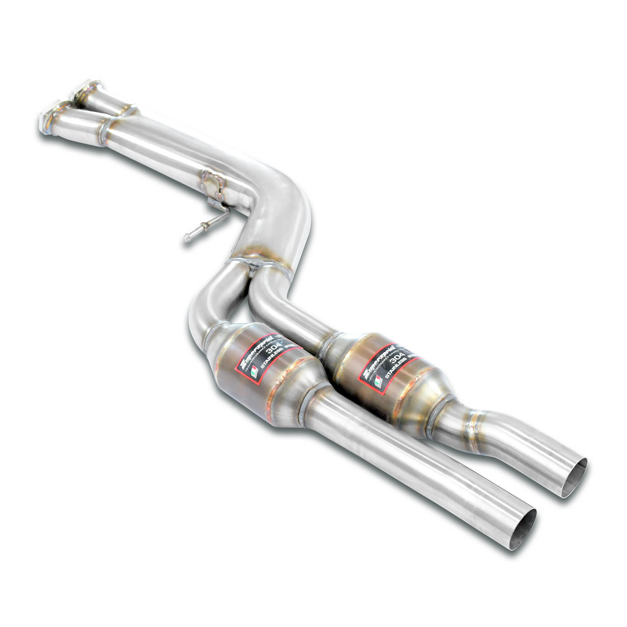 "J-Pipe" con catalizzatore metallico