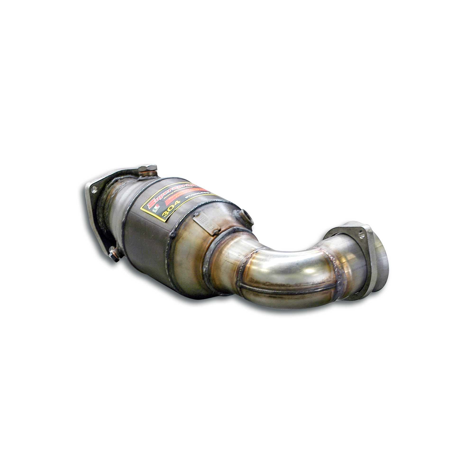 Anteriore con catalizzatore metallico Sinistro  