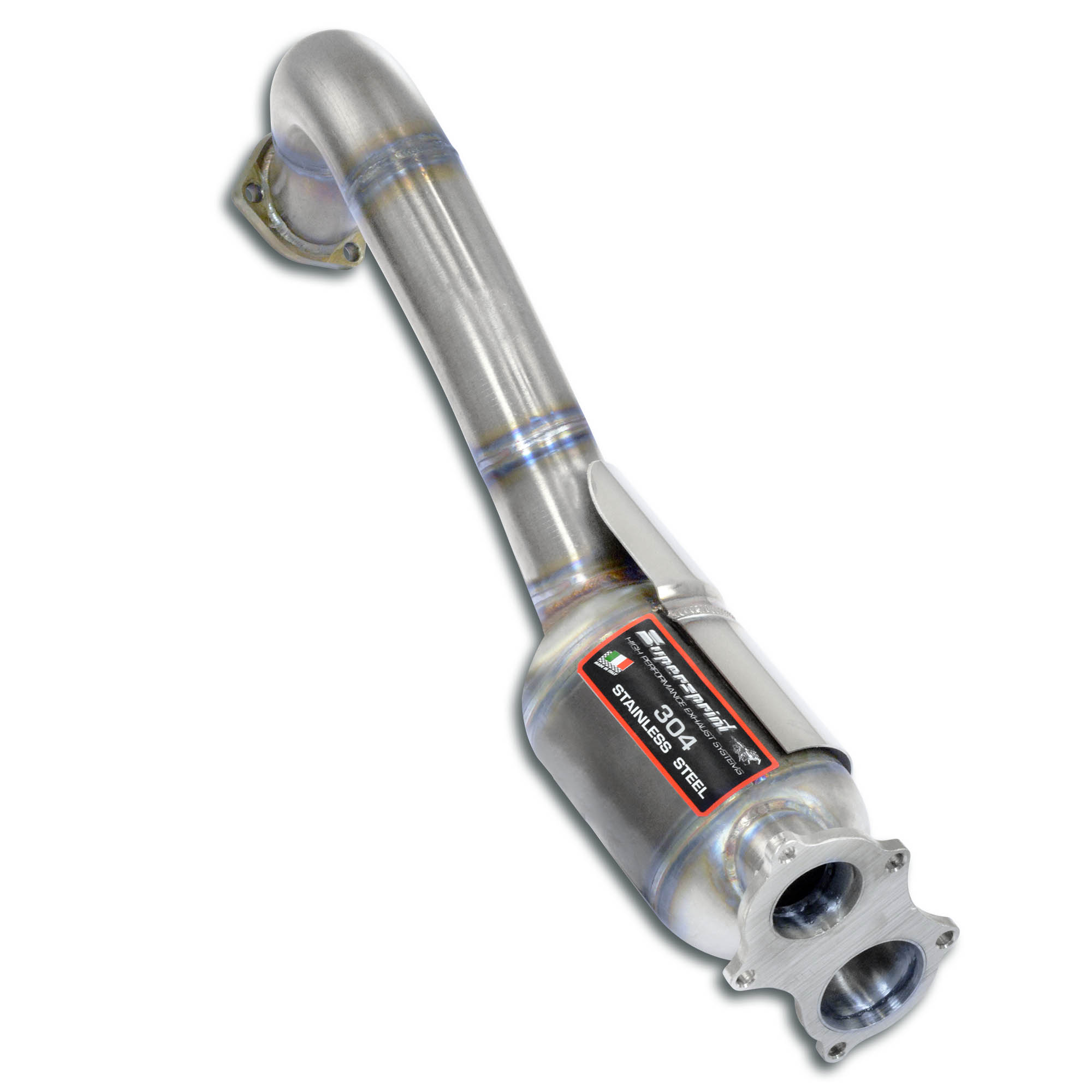 Anteriore destro con catalizzatore metallico<br>(Elimina GPF)