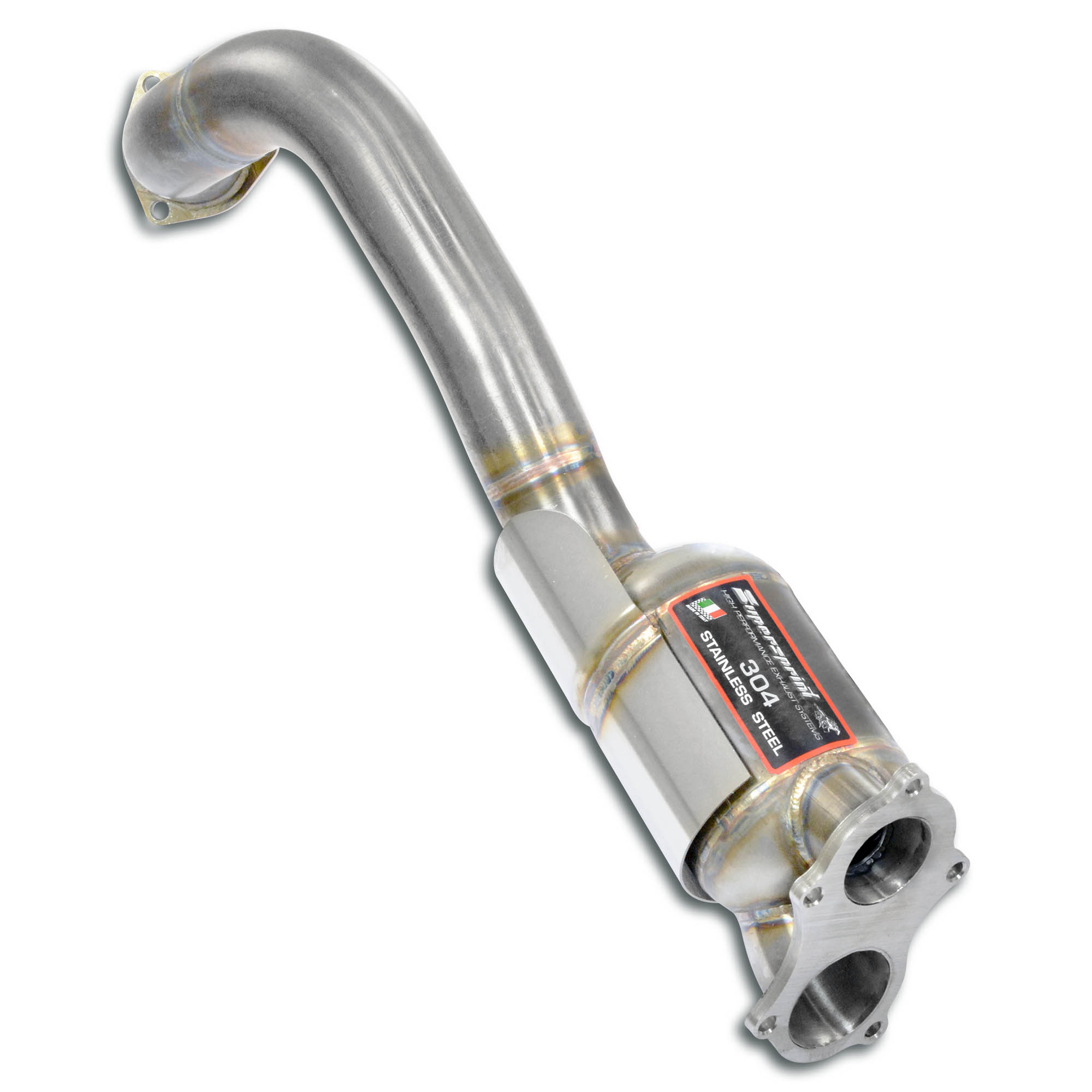 Anteriore sinistro con catalizzatore metallico<br>(Elimina GPF)