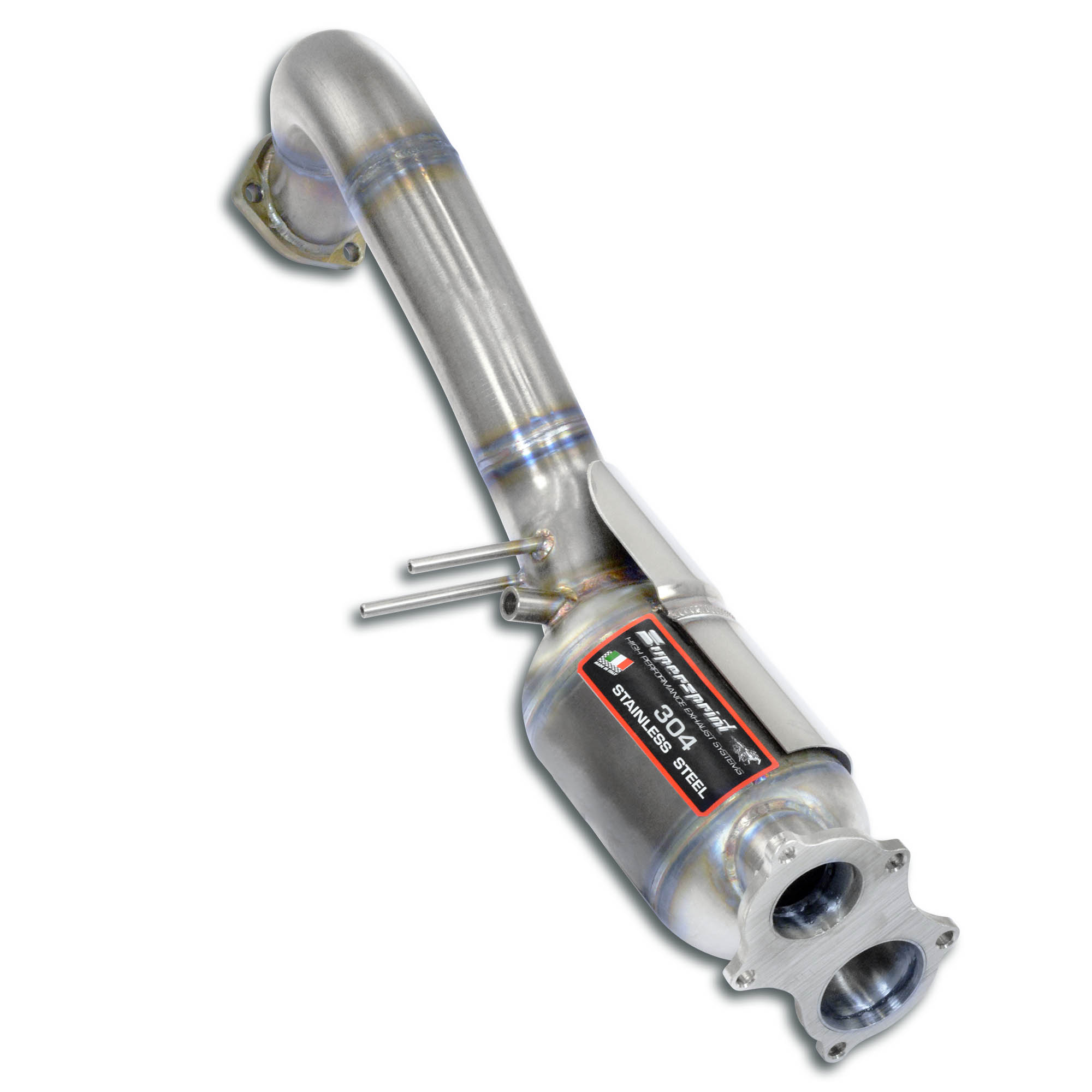 Anteriore destro con catalizzatore metallico<br>(Elimina GPF)