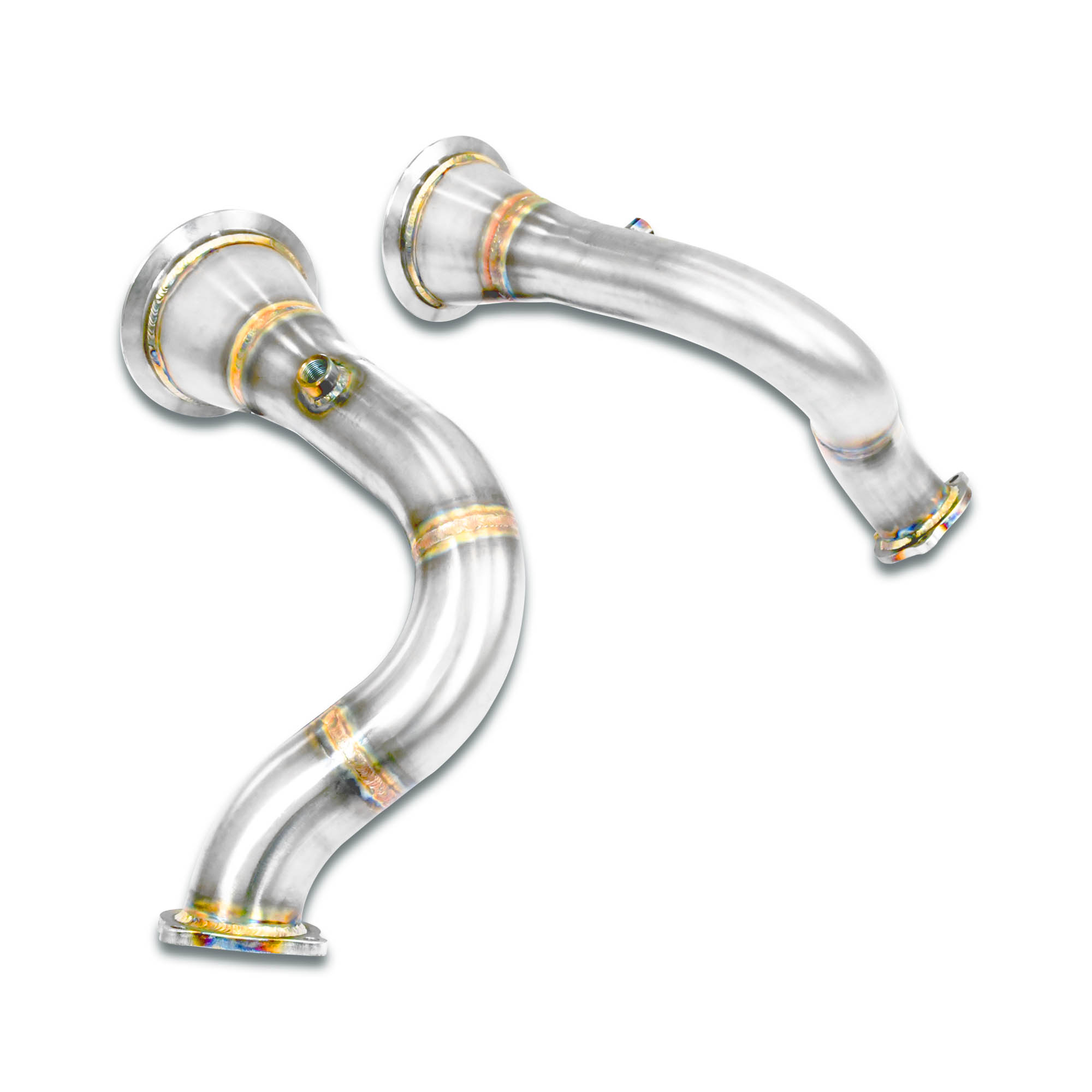 Kit downpipe Destro + Sinistro<br>(Sostituisce catalizzatore)